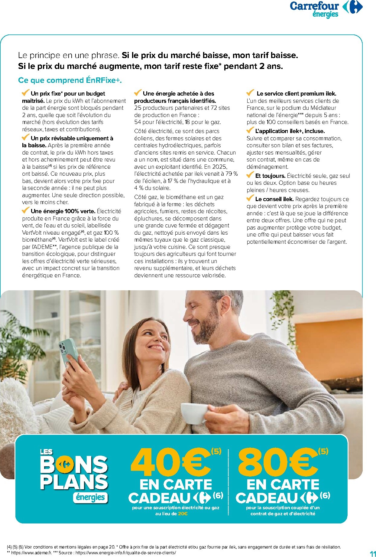 carrefour - Current Carrefour - Livre Blanc 2026 Energies leaflet valid from du mardi 22/09/2026 to du samedi 31/10/2026 - page: 11