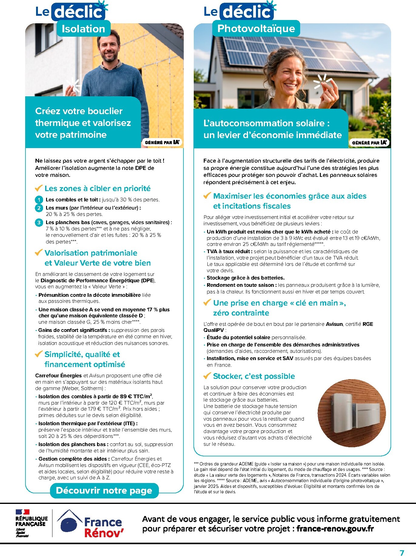 carrefour - Current Carrefour - Livre Blanc 2026 Energies leaflet valid from du mardi 22/09/2026 to du samedi 31/10/2026 - page: 7
