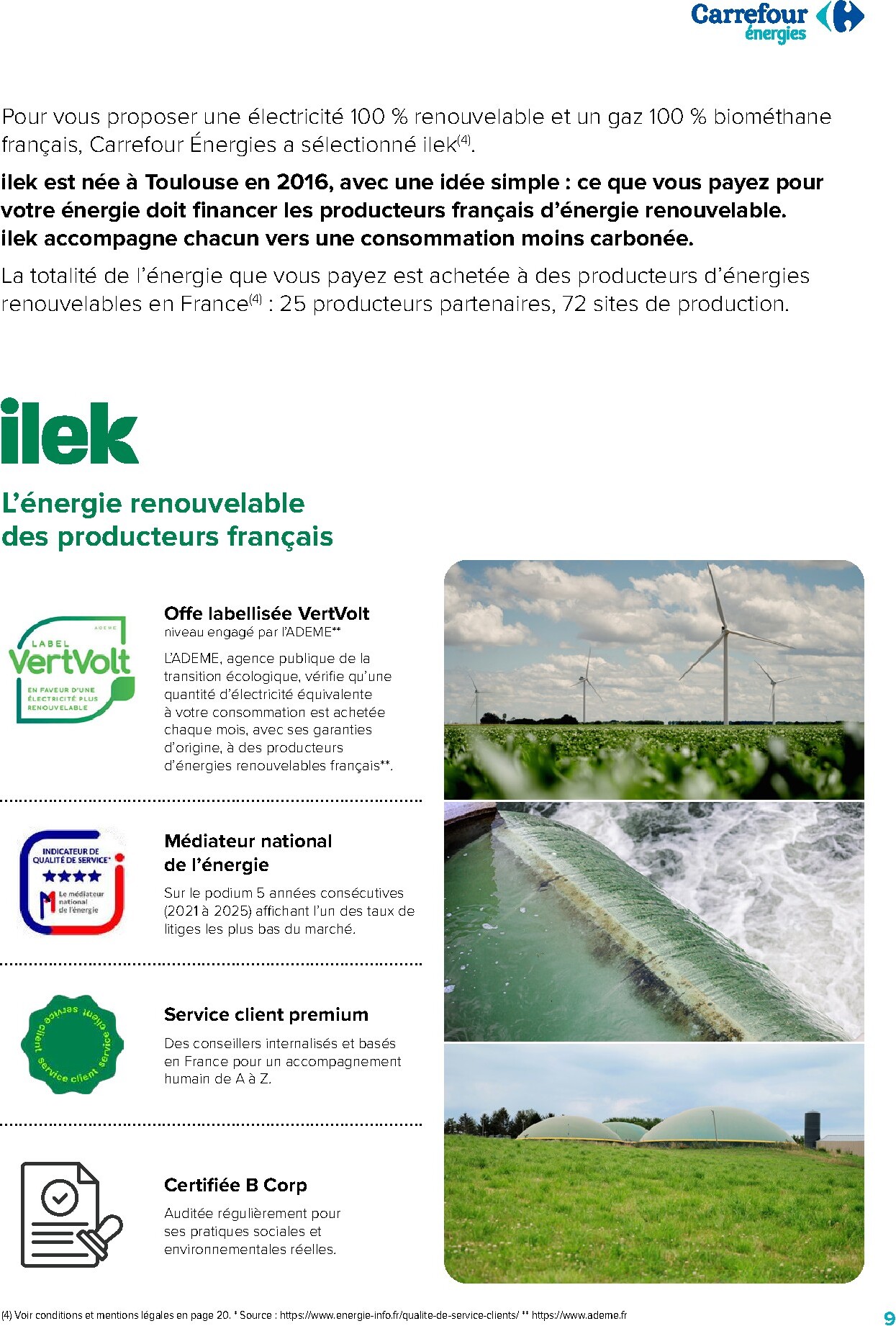carrefour - Current Carrefour - Livre Blanc 2026 Energies leaflet valid from du mardi 22/09/2026 to du samedi 31/10/2026 - page: 9