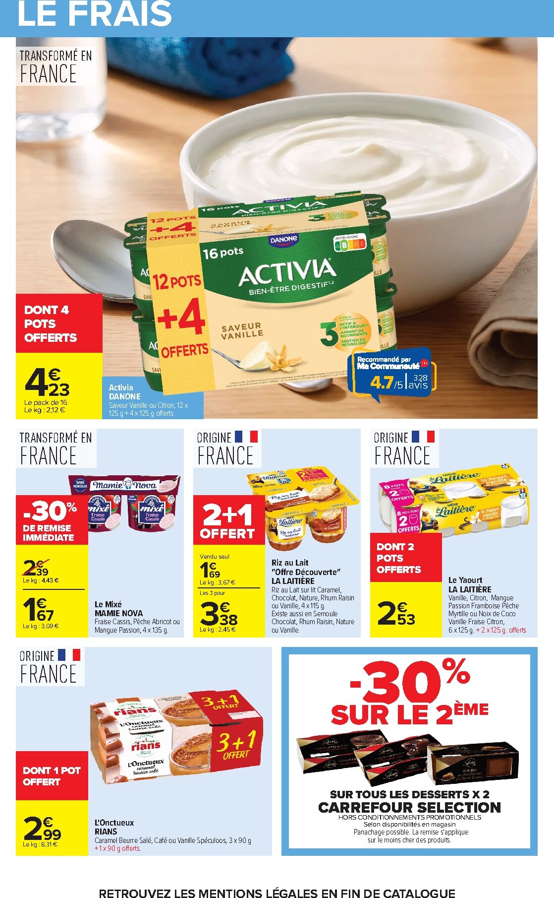 carrefour - Flyer Carrefour pour la semaine prochaine du du mardi 06/10/2026 au du lundi 19/10/2026 - page: 42