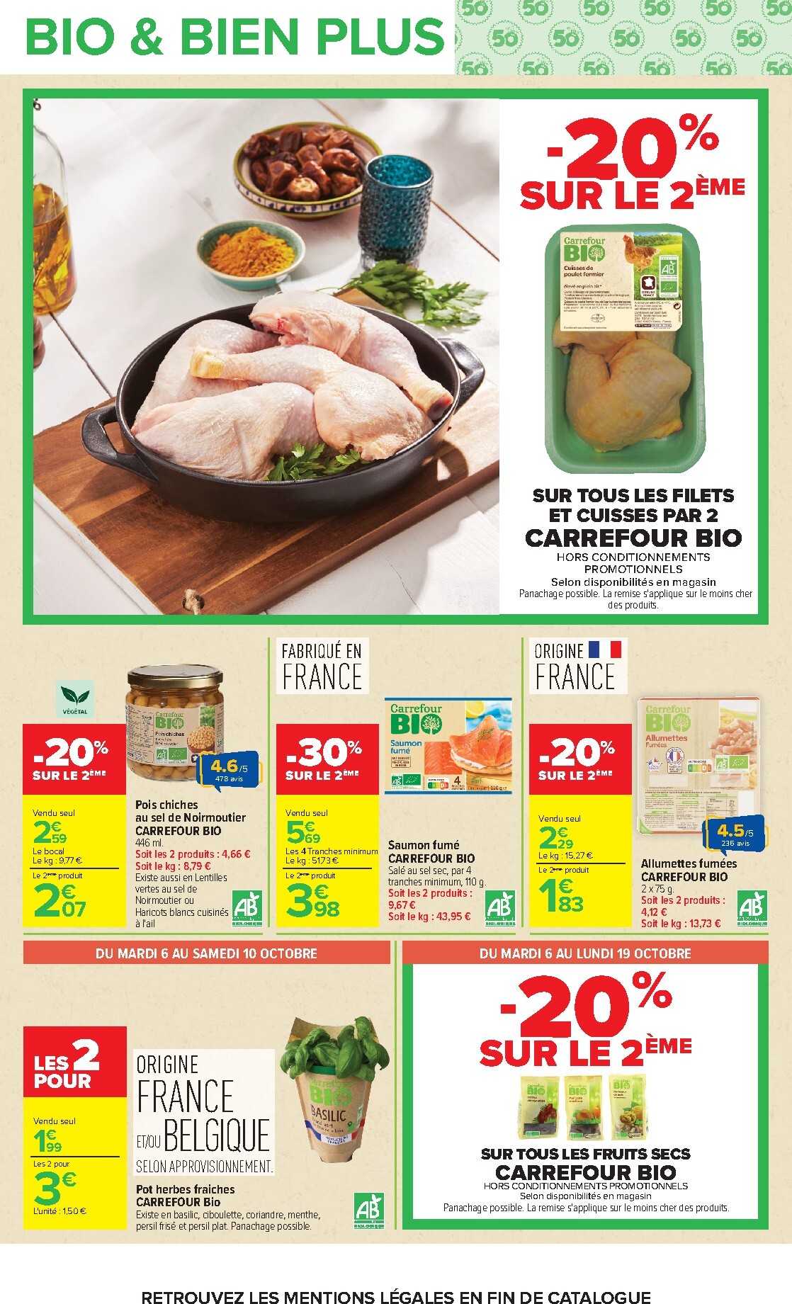 carrefour - Flyer Carrefour pour la semaine prochaine du du mardi 06/10/2026 au du lundi 19/10/2026 - page: 16