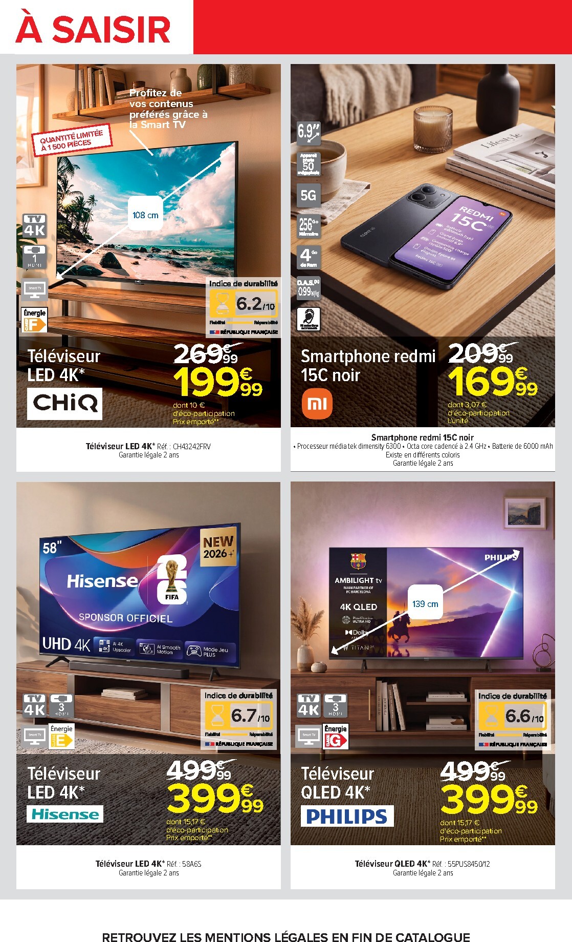 carrefour - Flyer Carrefour pour la semaine prochaine du du mardi 06/10/2026 au du lundi 19/10/2026 - page: 71