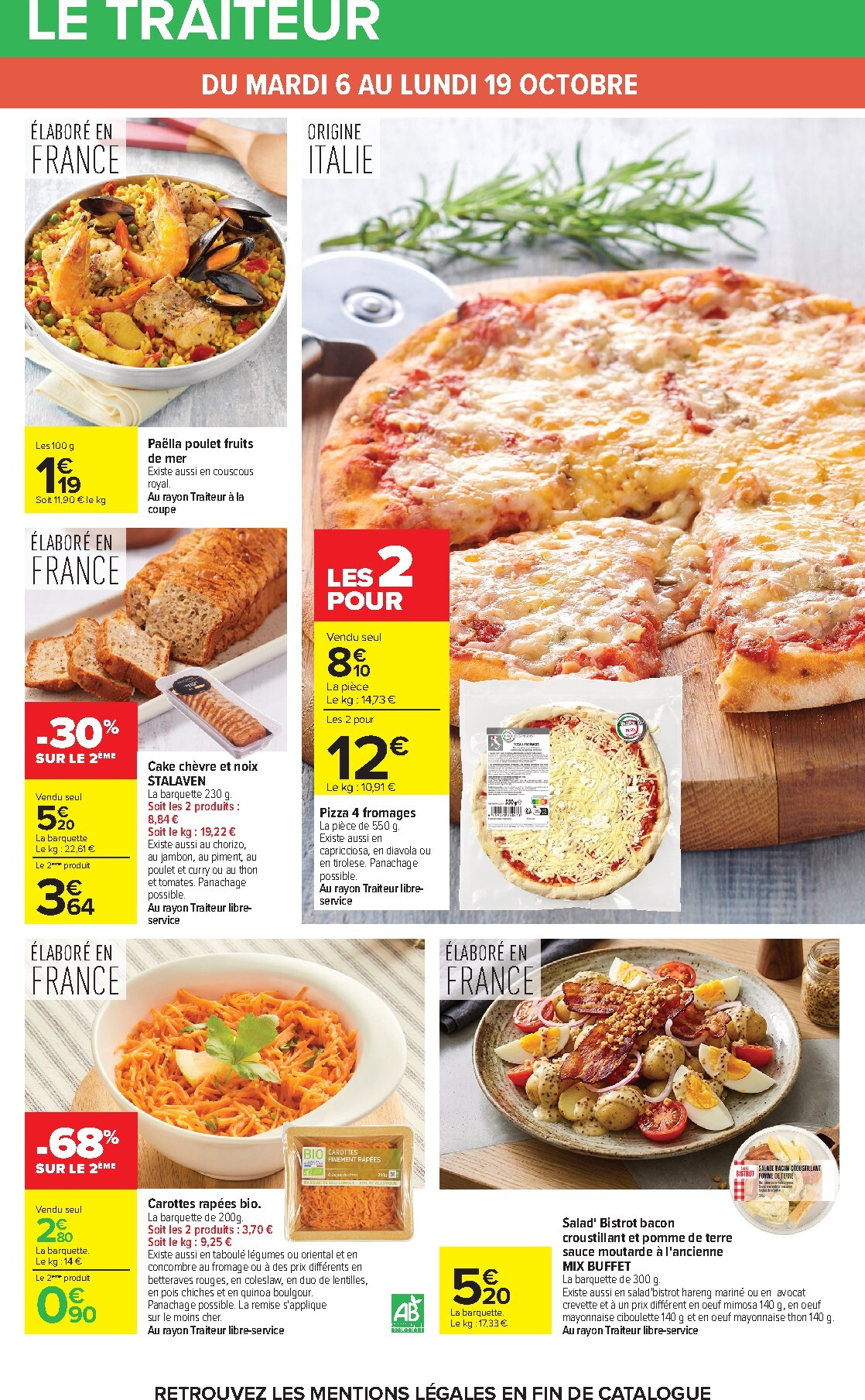 carrefour - Flyer Carrefour pour la semaine prochaine du du mardi 06/10/2026 au du lundi 19/10/2026 - page: 28