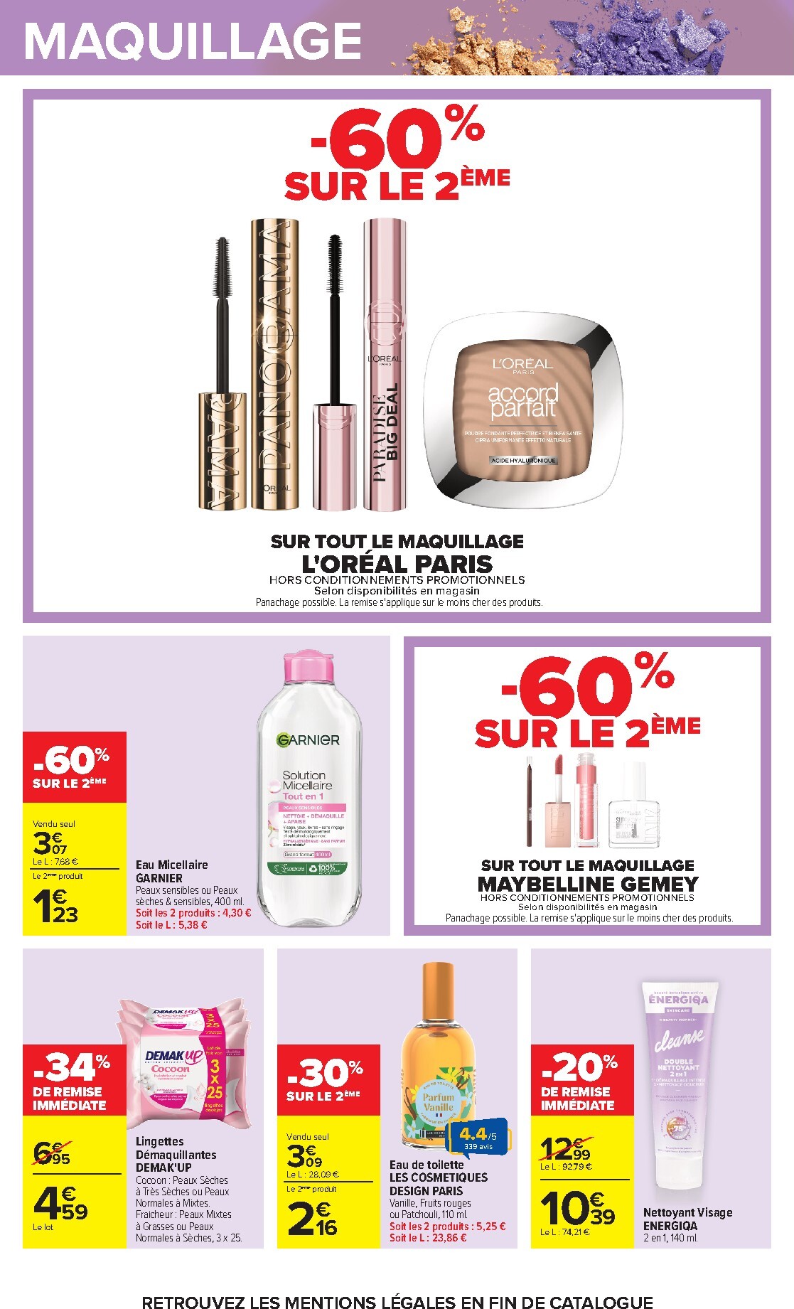 carrefour - Flyer Carrefour - Toutes En Beauté pour la semaine prochaine du du mardi 06/10/2026 au du lundi 19/10/2026 - page: 20