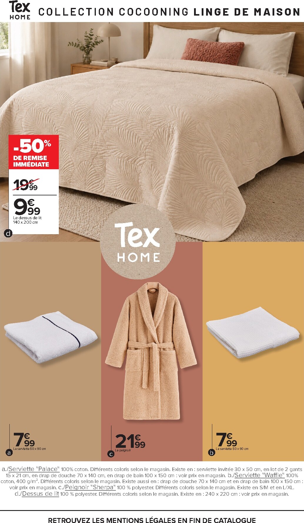 carrefour - Flyer Carrefour - Special Nuit Et Cocooning pour la semaine prochaine du du mardi 06/10/2026 au du lundi 19/10/2026 - page: 22