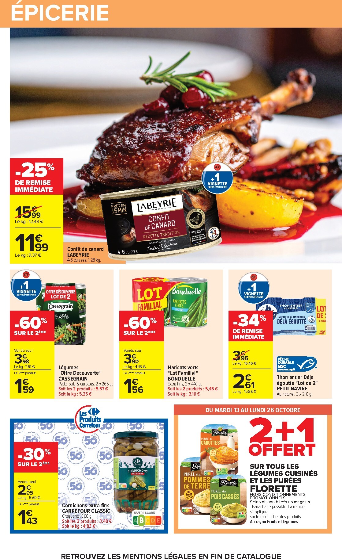 carrefour - Flyer Carrefour pour la semaine prochaine du du mardi 13/10/2026 au du lundi 26/10/2026 - page: 47