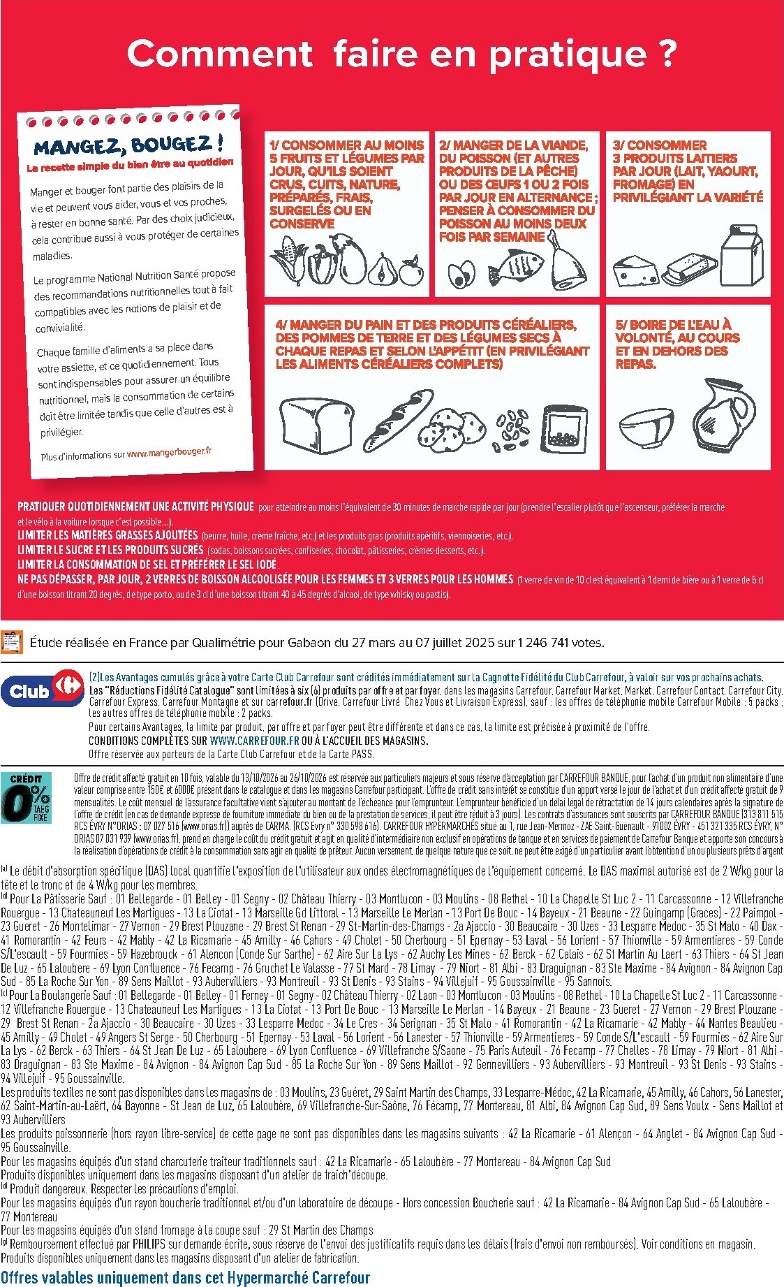 carrefour - Flyer Carrefour pour la semaine prochaine du du mardi 13/10/2026 au du lundi 26/10/2026 - page: 88