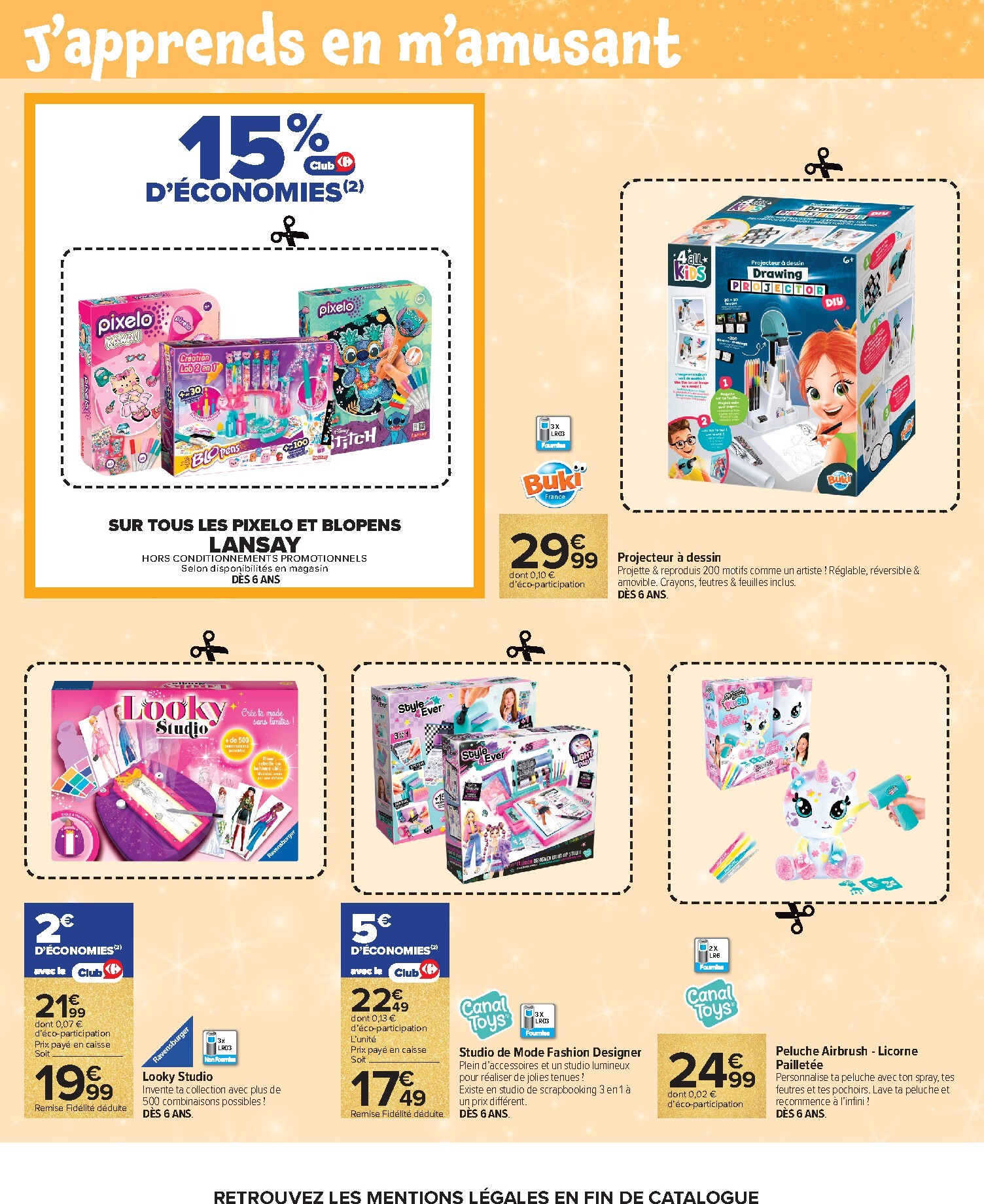 carrefour - Flyer Carrefour - Prêt À Jouer Avec Nous ? pour la semaine prochaine du du mardi 13/10/2026 au du lundi 07/12/2026 - page: 72