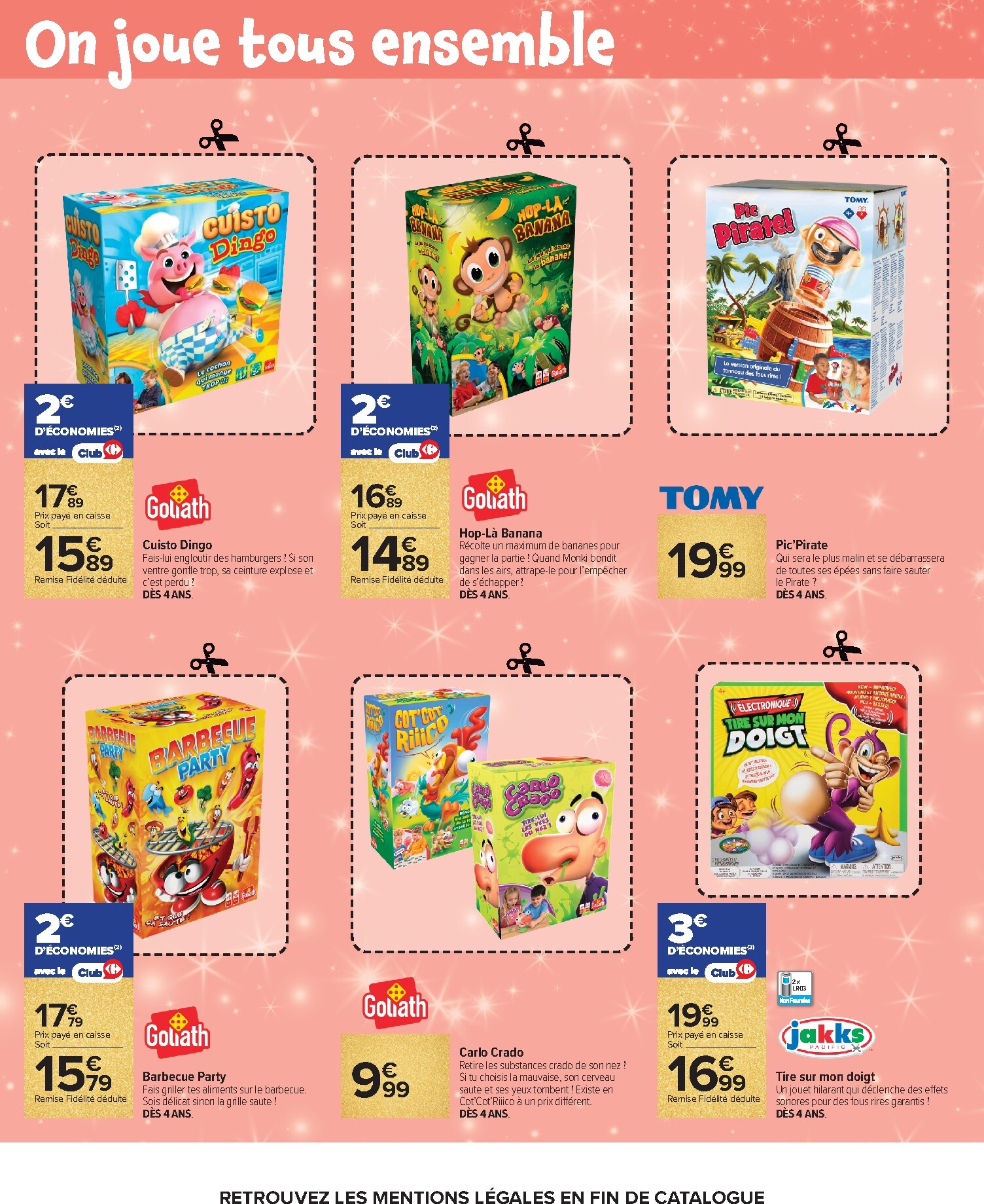 carrefour - Flyer Carrefour - Prêt À Jouer Avec Nous ? pour la semaine prochaine du du mardi 13/10/2026 au du lundi 07/12/2026 - page: 81