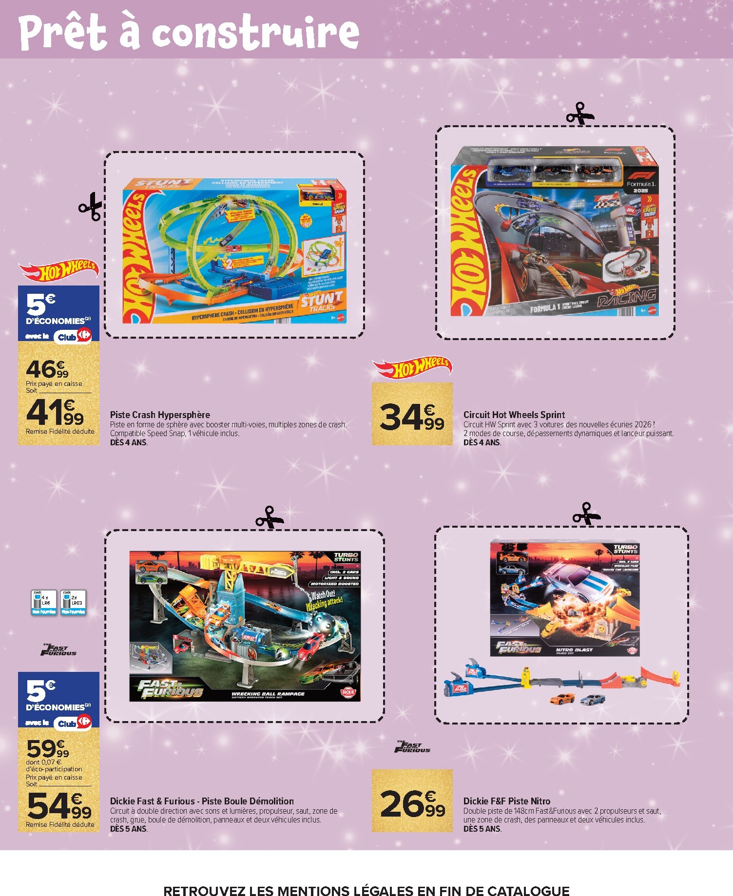 carrefour - Flyer Carrefour - Prêt À Jouer Avec Nous ? pour la semaine prochaine du du mardi 13/10/2026 au du lundi 07/12/2026 - page: 57