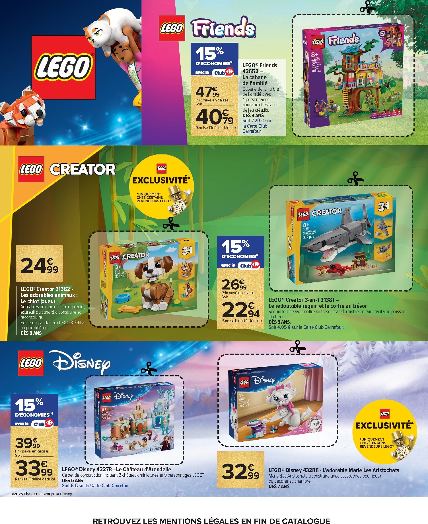 carrefour - Flyer Carrefour - Prêt À Jouer Avec Nous ? pour la semaine prochaine du du mardi 13/10/2026 au du lundi 07/12/2026 - page: 52