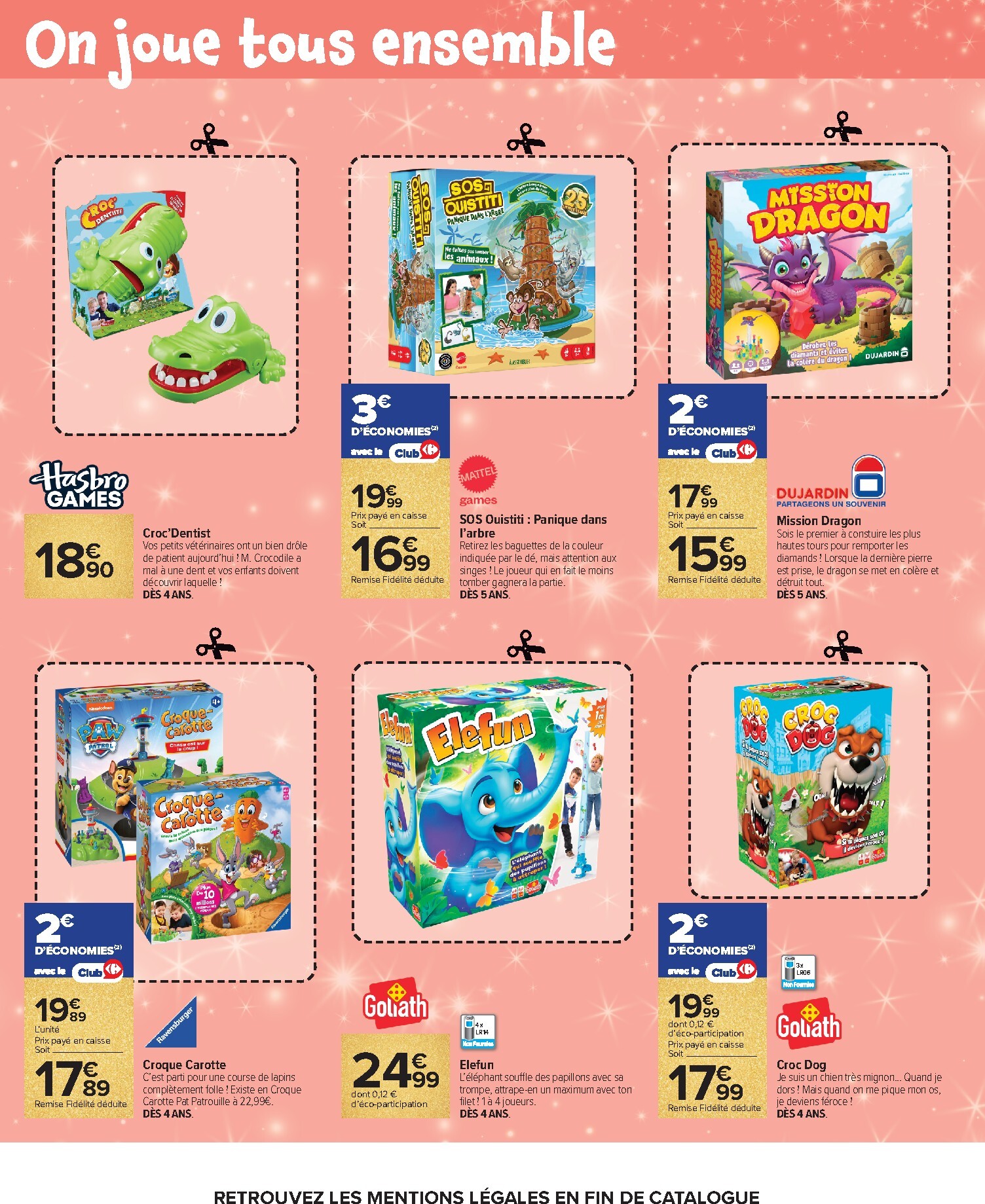 carrefour - Flyer Carrefour - Prêt À Jouer Avec Nous ? pour la semaine prochaine du du mardi 13/10/2026 au du lundi 07/12/2026 - page: 80