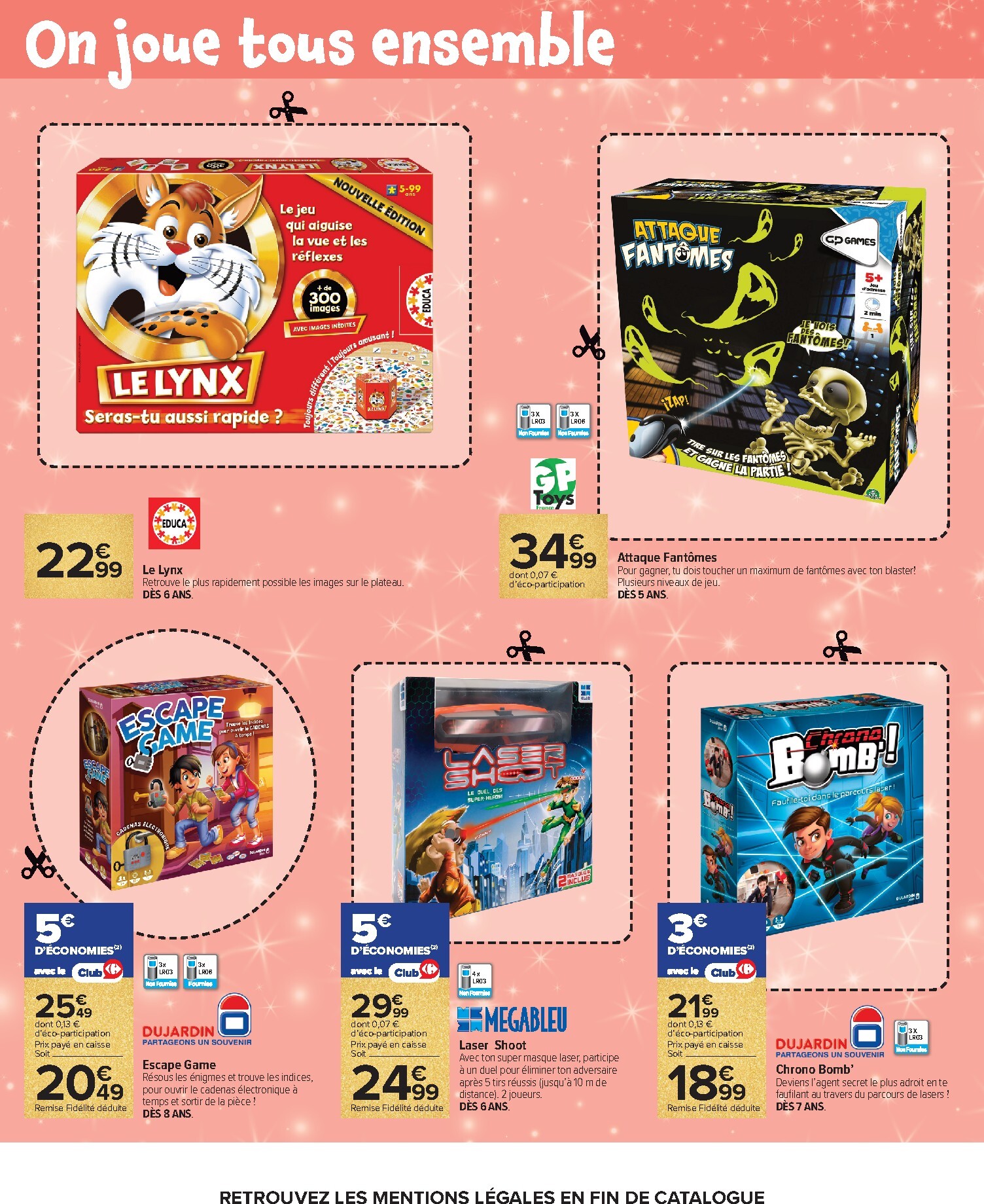 carrefour - Flyer Carrefour - Prêt À Jouer Avec Nous ? pour la semaine prochaine du du mardi 13/10/2026 au du lundi 07/12/2026 - page: 79