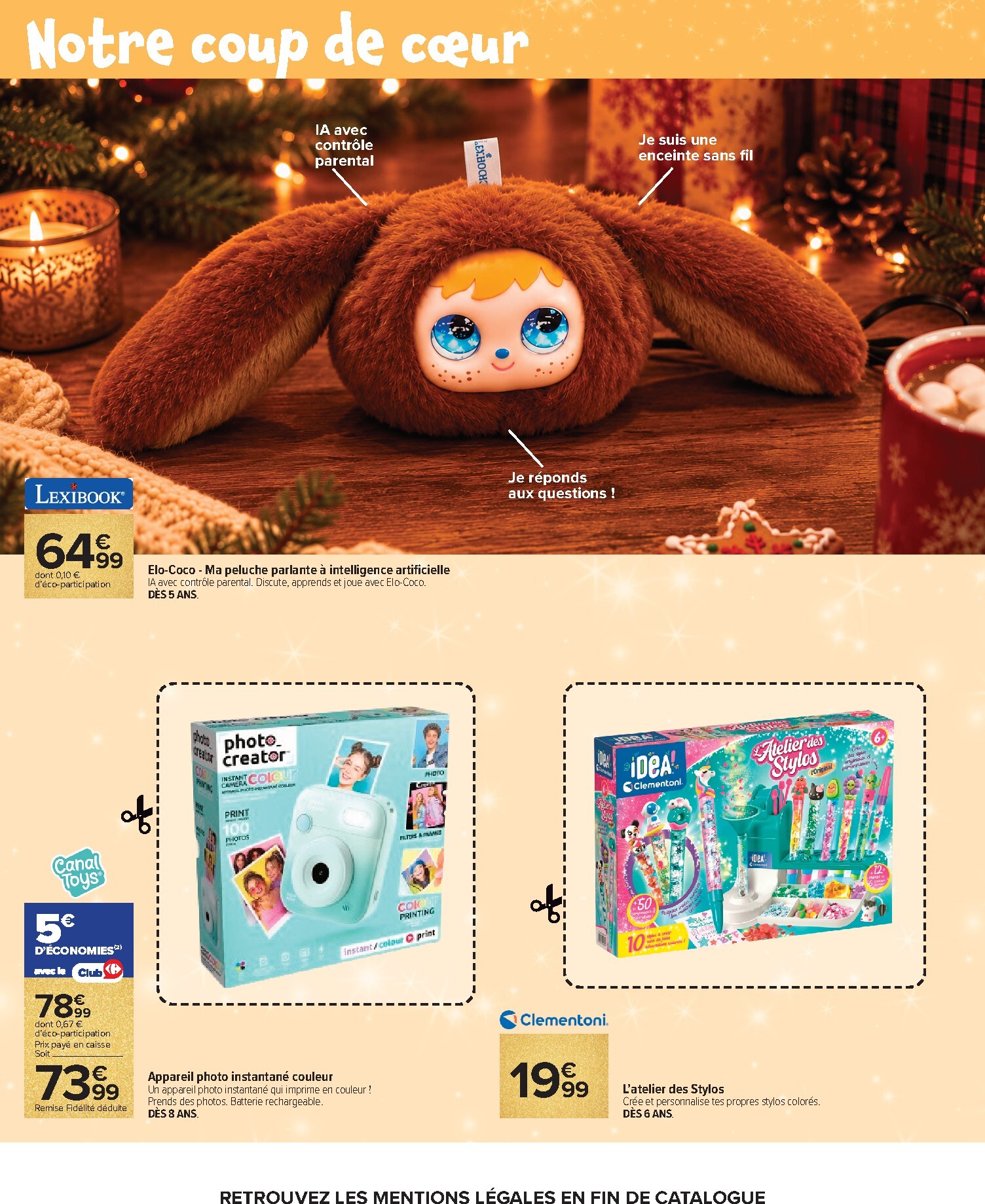 carrefour - Flyer Carrefour - Prêt À Jouer Avec Nous ? pour la semaine prochaine du du mardi 13/10/2026 au du lundi 07/12/2026 - page: 63