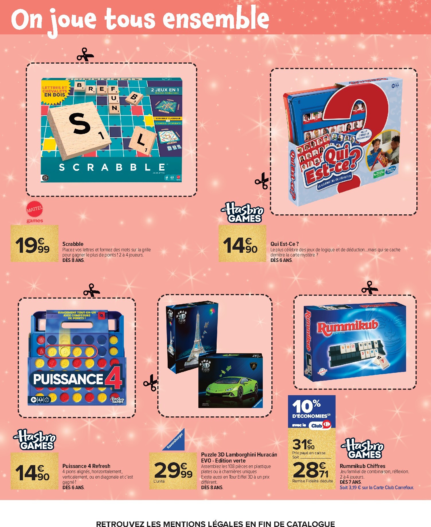 carrefour - Flyer Carrefour - Prêt À Jouer Avec Nous ? pour la semaine prochaine du du mardi 13/10/2026 au du lundi 07/12/2026 - page: 83