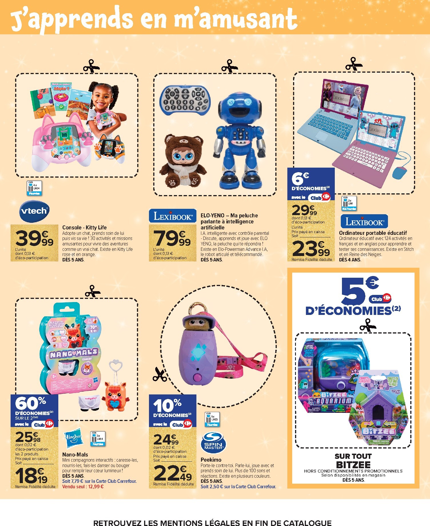 carrefour - Flyer Carrefour - Prêt À Jouer Avec Nous ? pour la semaine prochaine du du mardi 13/10/2026 au du lundi 07/12/2026 - page: 68