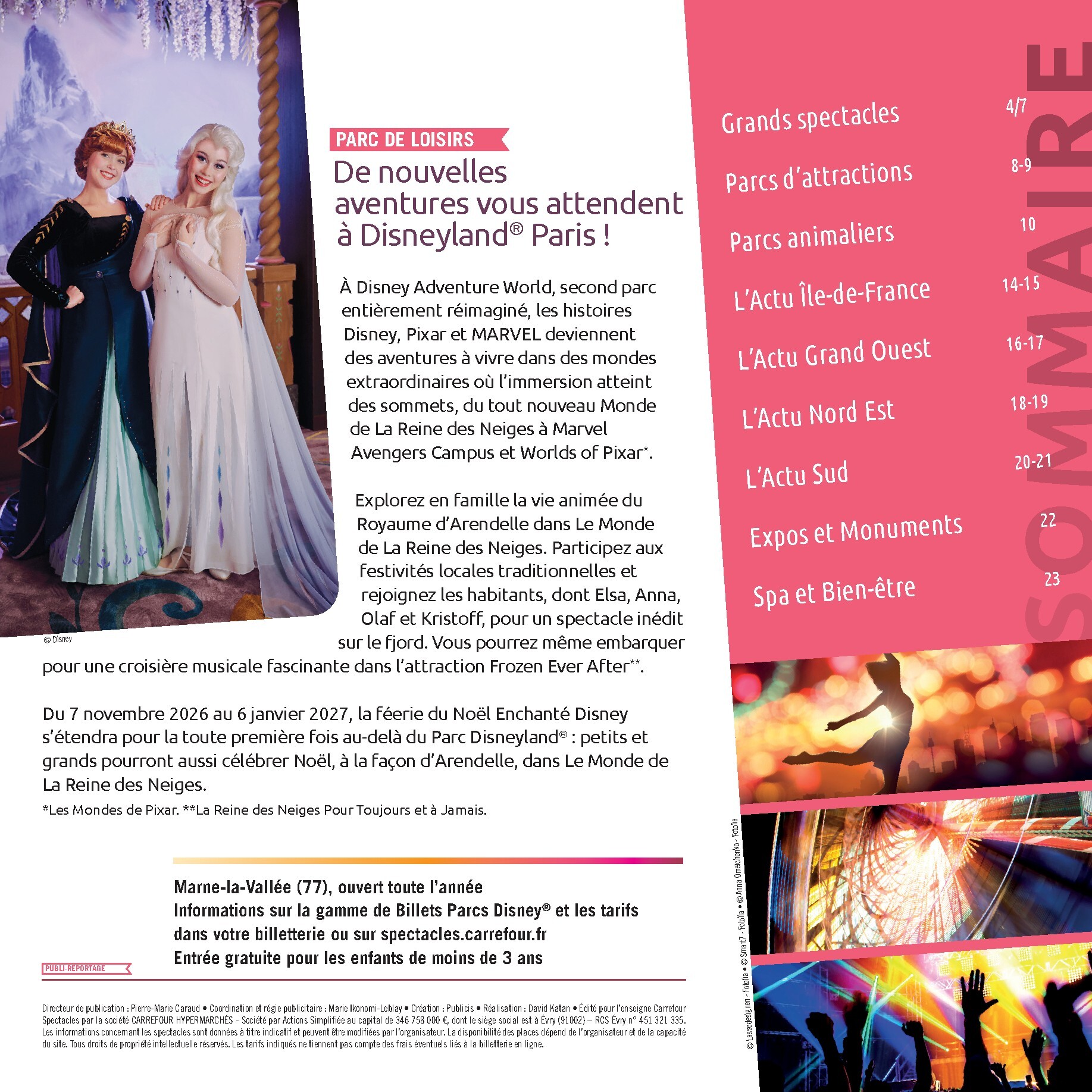 carrefour - Current Carrefour - LE Book Des Sorties Automne leaflet valid from du vendredi 02/10/2026 to du dimanche 07/02/2027 - page: 3