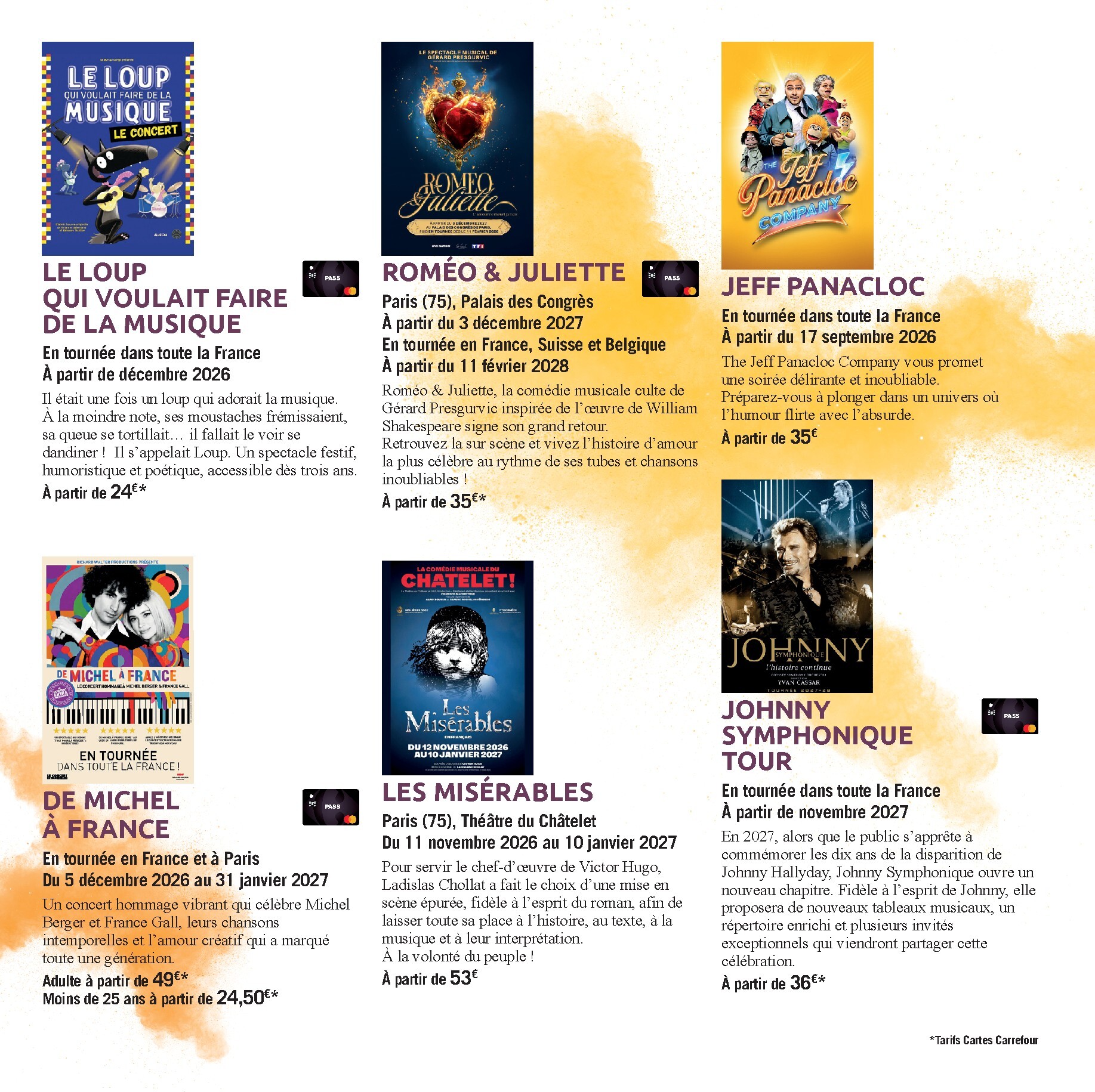 carrefour - Current Carrefour - LE Book Des Sorties Automne leaflet valid from du vendredi 02/10/2026 to du dimanche 07/02/2027 - page: 5