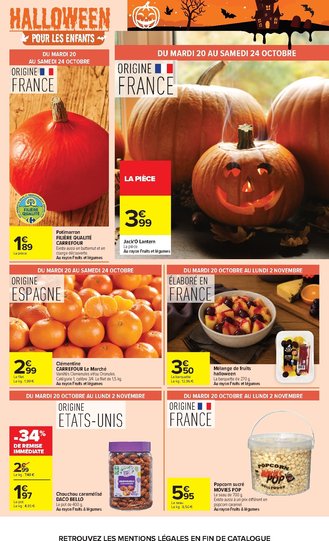 carrefour - Flyer Carrefour - Halloween pour la semaine prochaine du du mardi 20/10/2026 au du lundi 02/11/2026 - page: 15