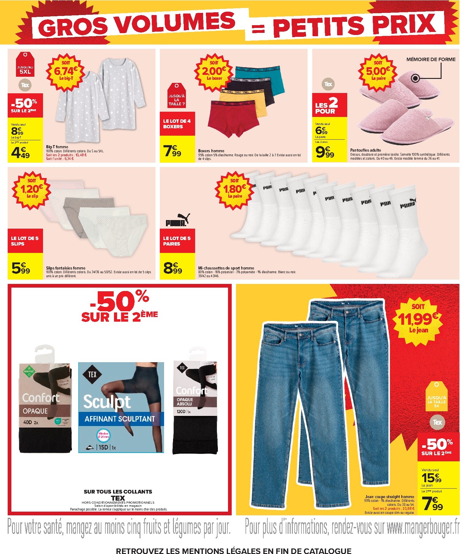 carrefour - Flyer Carrefour - Gros Volumes = Petits Prix pour la semaine prochaine du de jeudi 22/10/2026 au du lundi 09/11/2026 - page: 27