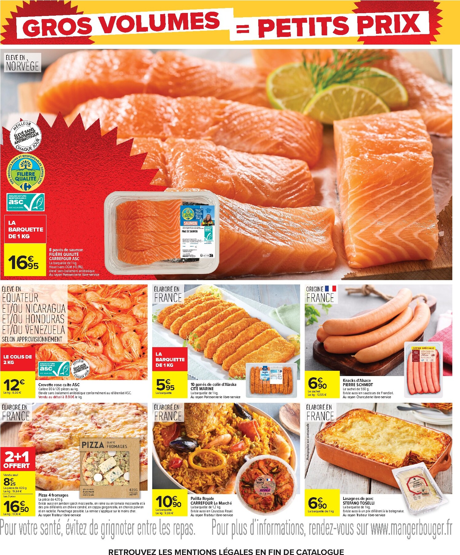 carrefour - Flyer Carrefour - Gros Volumes = Petits Prix pour la semaine prochaine du de jeudi 22/10/2026 au du lundi 09/11/2026 - page: 18
