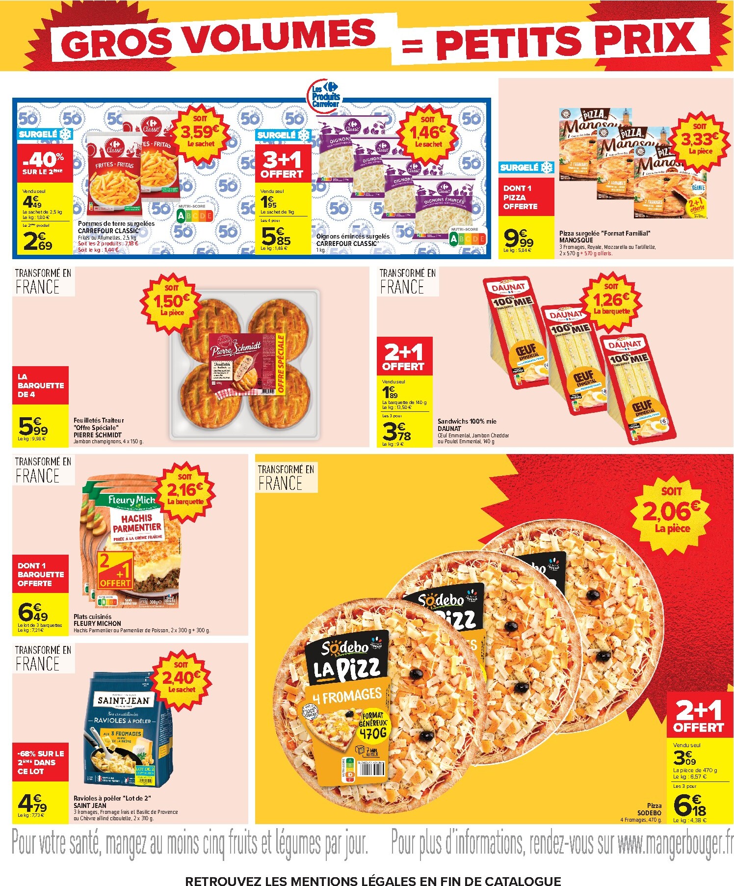 carrefour - Flyer Carrefour - Gros Volumes = Petits Prix pour la semaine prochaine du de jeudi 22/10/2026 au du lundi 09/11/2026 - page: 13