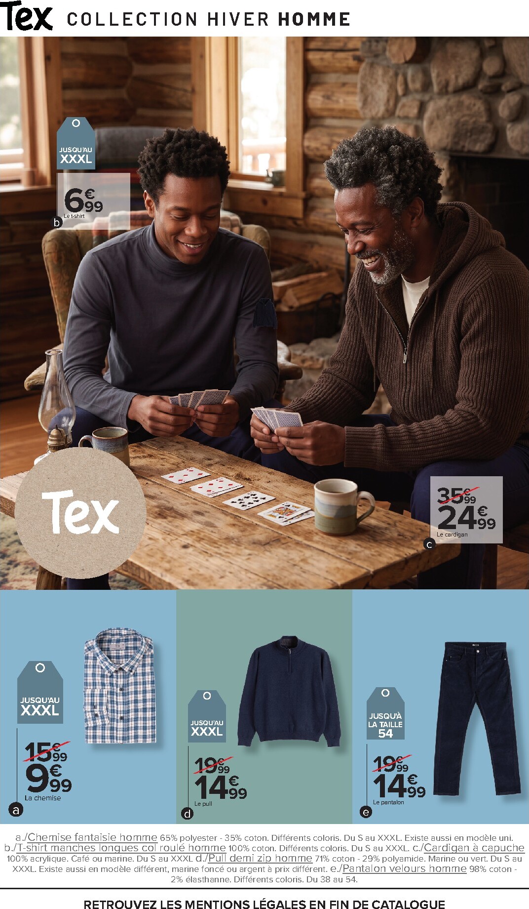 carrefour - Flyer Carrefour - Tex Catalogue Hiver pour la semaine prochaine du du mardi 20/10/2026 au du lundi 02/11/2026 - page: 11