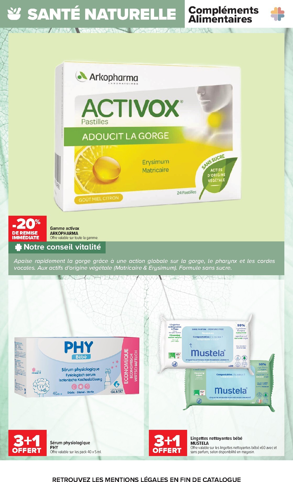 carrefour - Flyer Carrefour - Parapharmacie pour la semaine prochaine du du mercredi 28/10/2026 au du lundi 30/11/2026 - page: 13