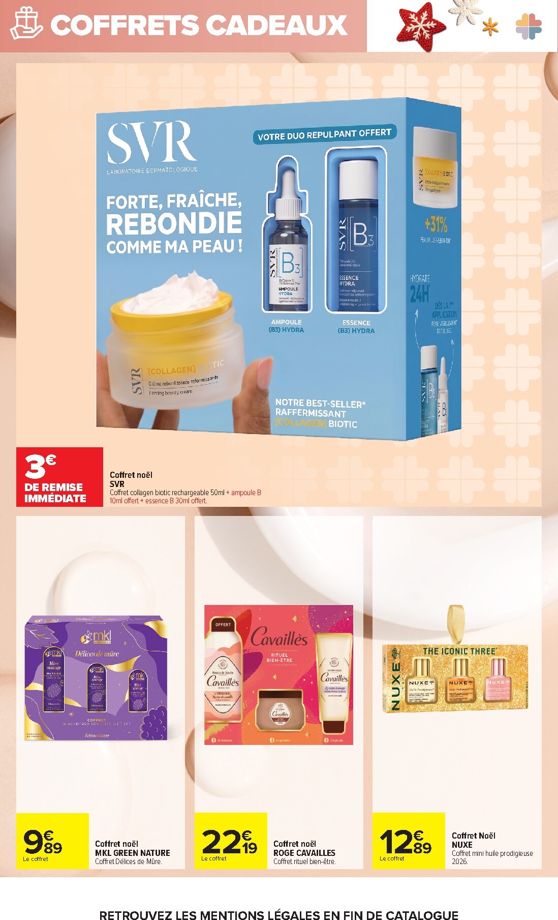 carrefour - Flyer Carrefour - Parapharmacie pour la semaine prochaine du du mercredi 28/10/2026 au du lundi 30/11/2026 - page: 4