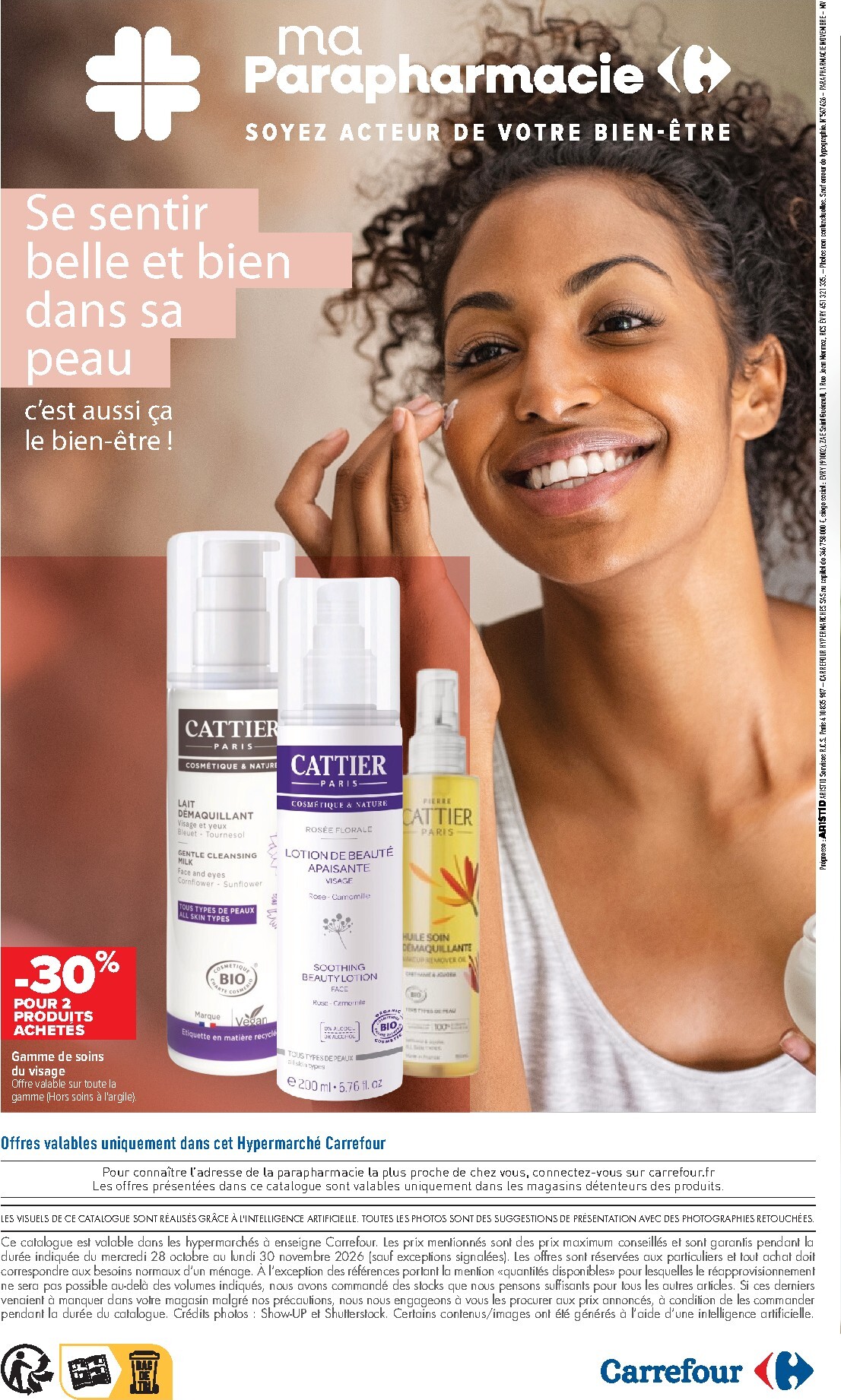 carrefour - Flyer Carrefour - Parapharmacie pour la semaine prochaine du du mercredi 28/10/2026 au du lundi 30/11/2026 - page: 16
