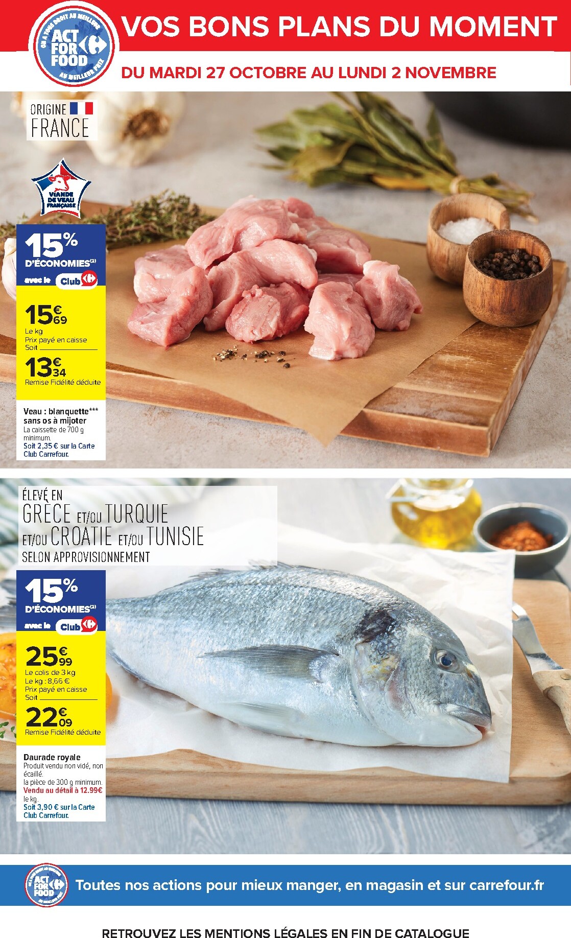 carrefour - Flyer Carrefour pour la semaine prochaine du du mardi 27/10/2026 au du lundi 09/11/2026 - page: 20