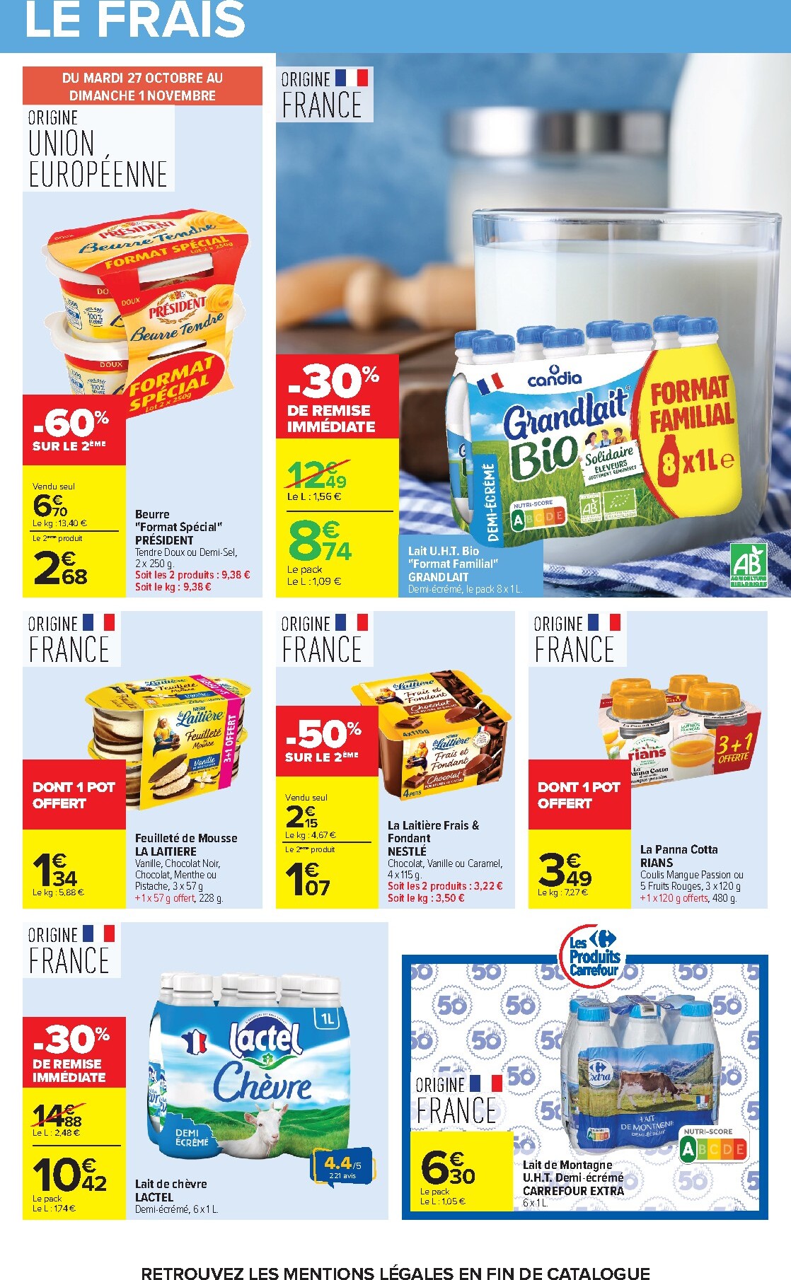 carrefour - Flyer Carrefour pour la semaine prochaine du du mardi 27/10/2026 au du lundi 09/11/2026 - page: 36