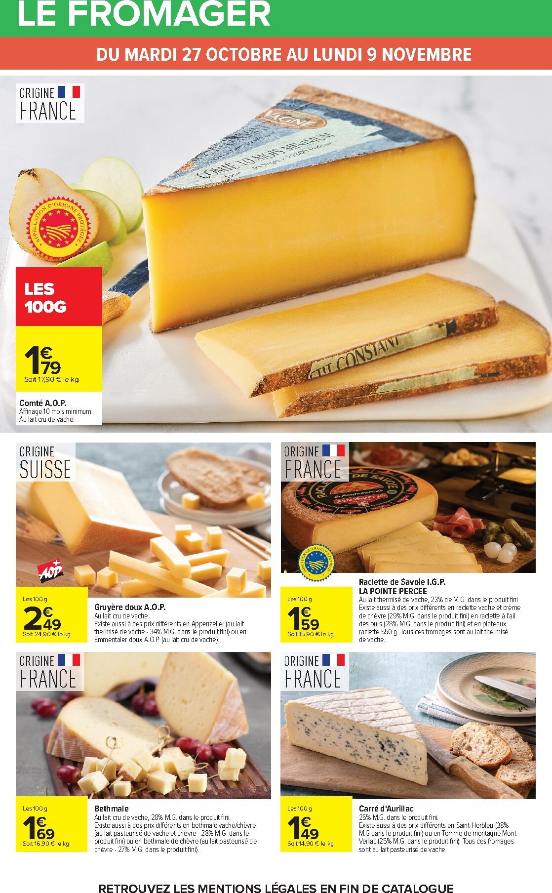 carrefour - Flyer Carrefour pour la semaine prochaine du du mardi 27/10/2026 au du lundi 09/11/2026 - page: 25