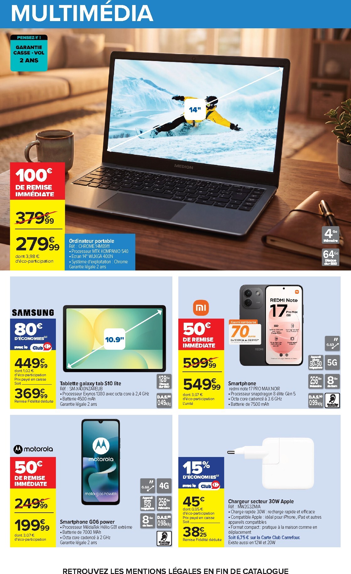 carrefour - Flyer Carrefour pour la semaine prochaine du du mardi 27/10/2026 au du lundi 09/11/2026 - page: 72