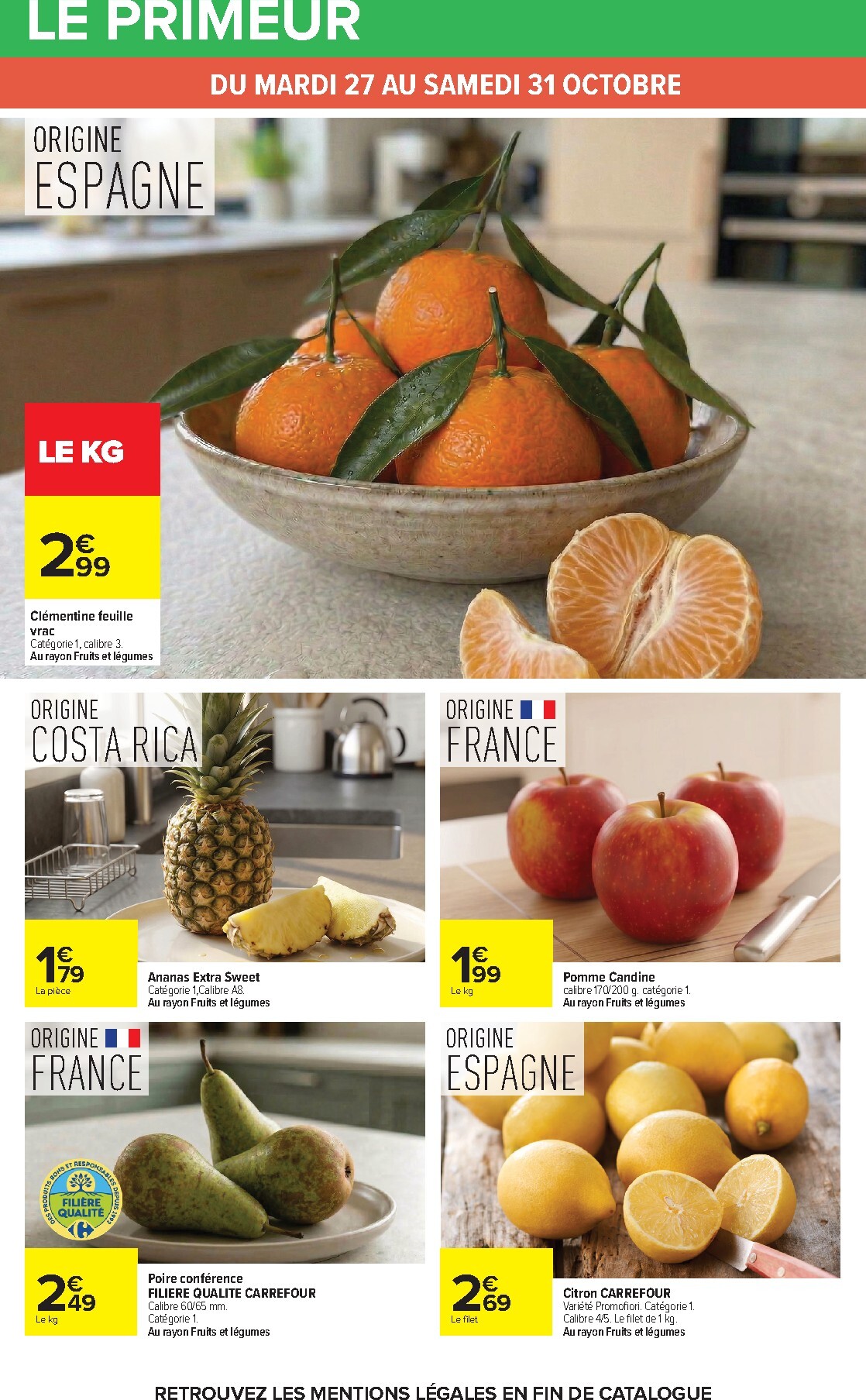 carrefour - Flyer Carrefour pour la semaine prochaine du du mardi 27/10/2026 au du lundi 09/11/2026 - page: 27