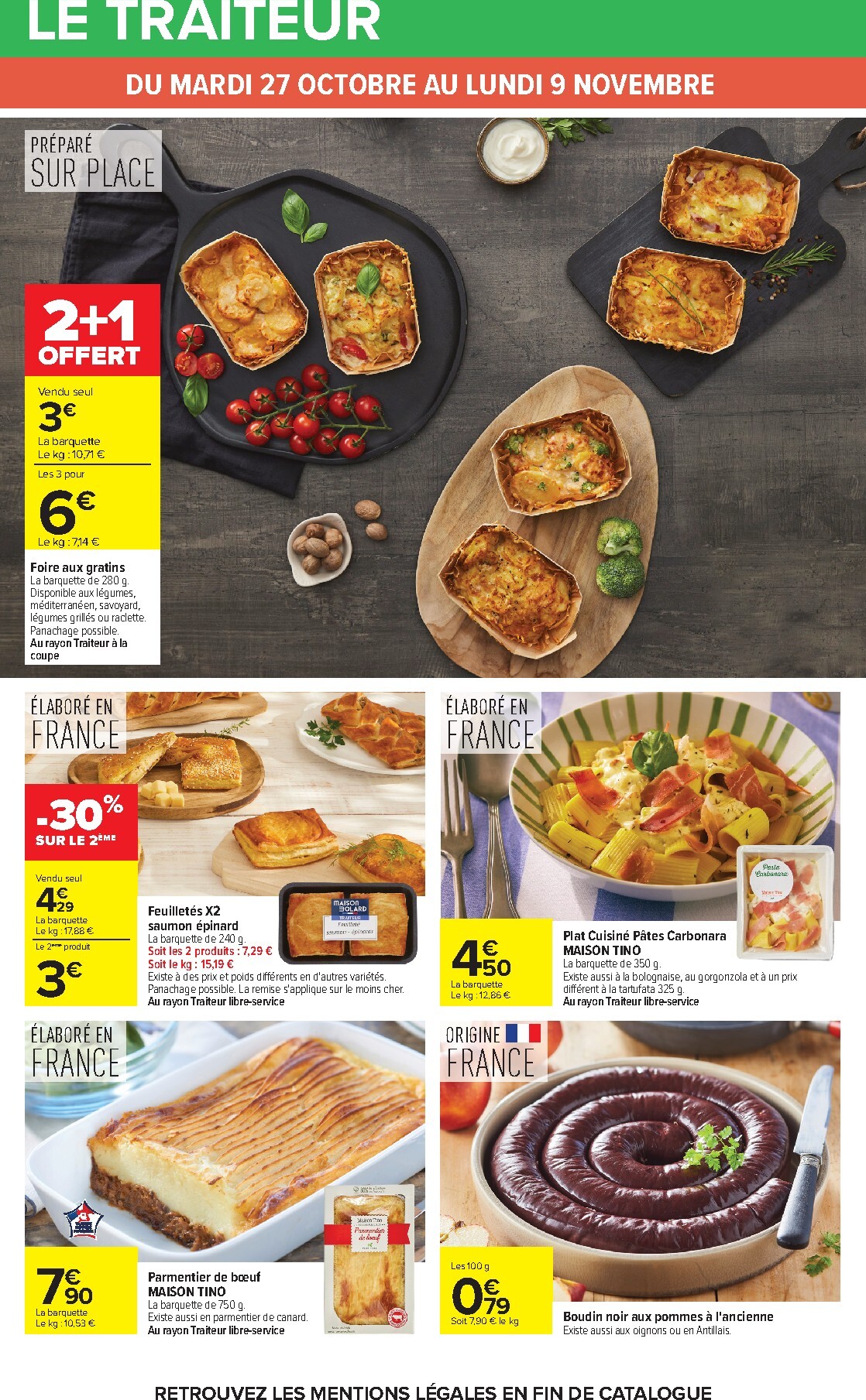 carrefour - Flyer Carrefour pour la semaine prochaine du du mardi 27/10/2026 au du lundi 09/11/2026 - page: 24