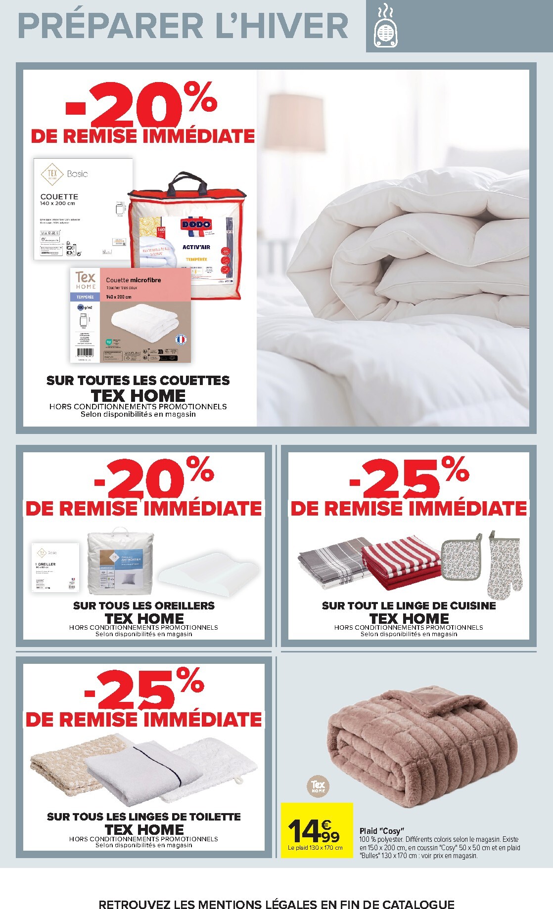 carrefour - Flyer Carrefour pour la semaine prochaine du du mardi 27/10/2026 au du lundi 09/11/2026 - page: 63