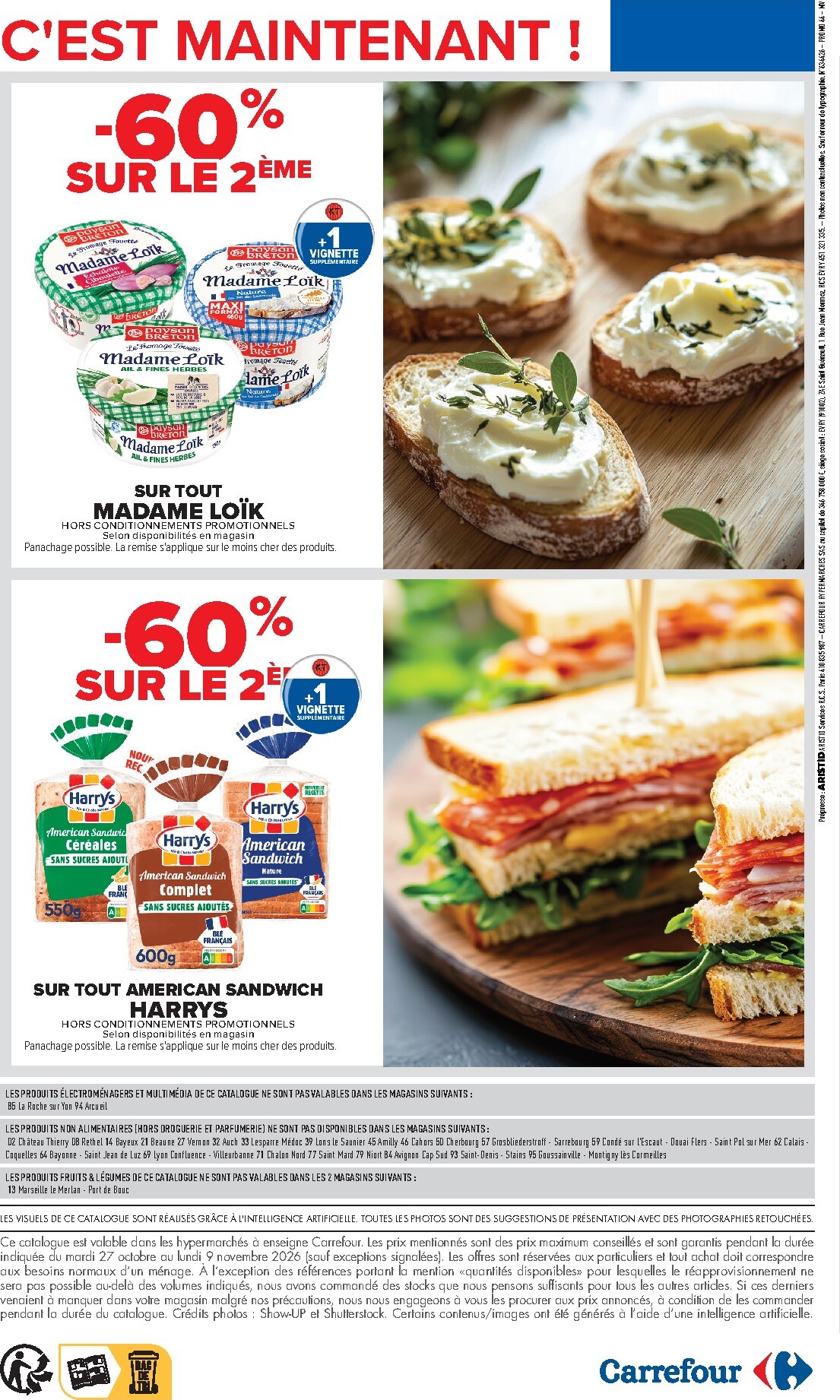carrefour - Flyer Carrefour pour la semaine prochaine du du mardi 27/10/2026 au du lundi 09/11/2026 - page: 2