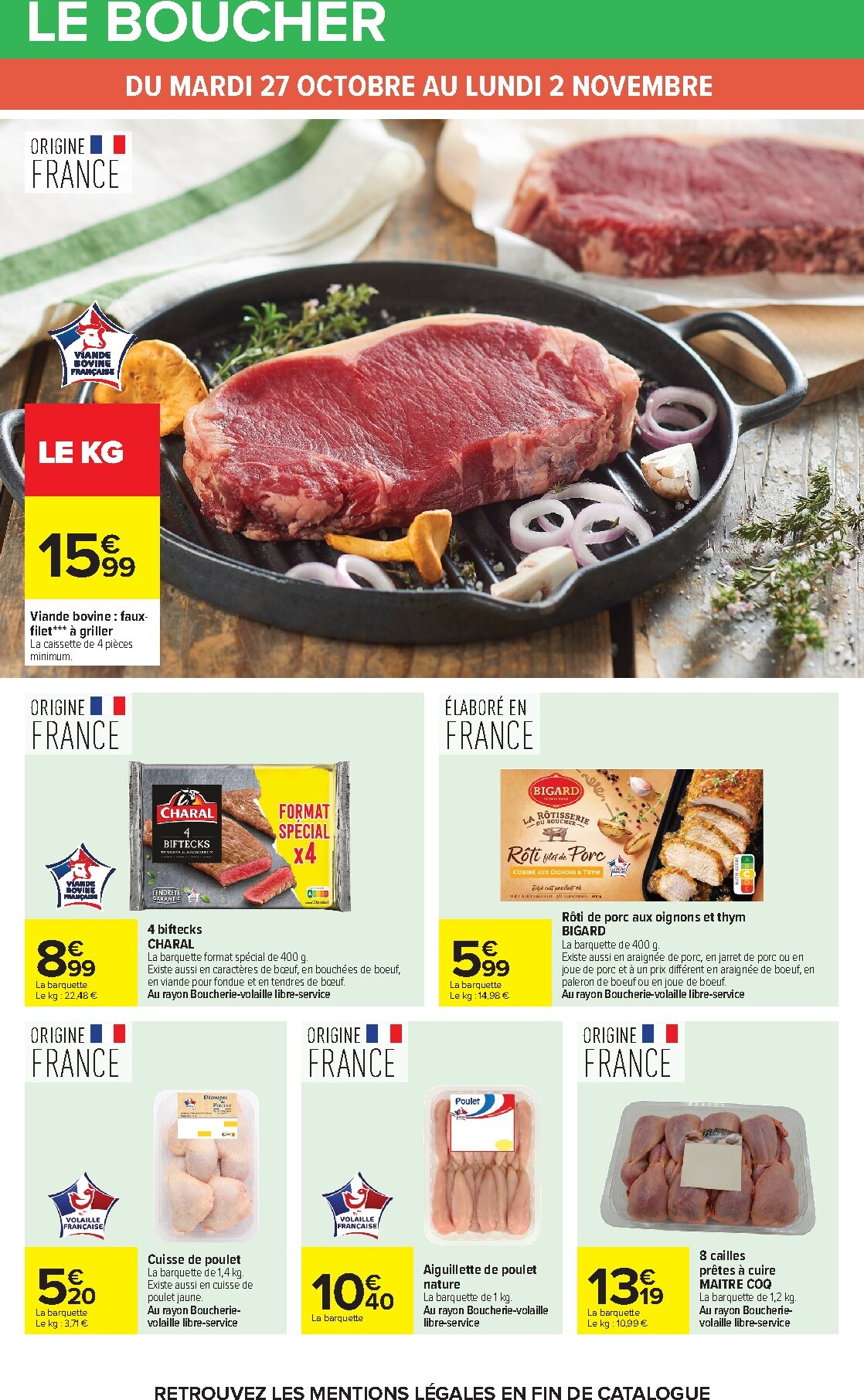 carrefour - Flyer Carrefour pour la semaine prochaine du du mardi 27/10/2026 au du lundi 09/11/2026 - page: 22