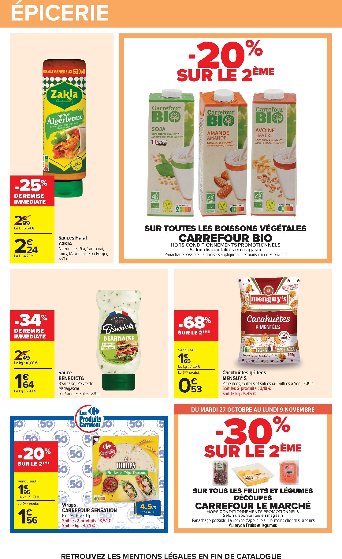 carrefour - Flyer Carrefour pour la semaine prochaine du du mardi 27/10/2026 au du lundi 09/11/2026 - page: 50