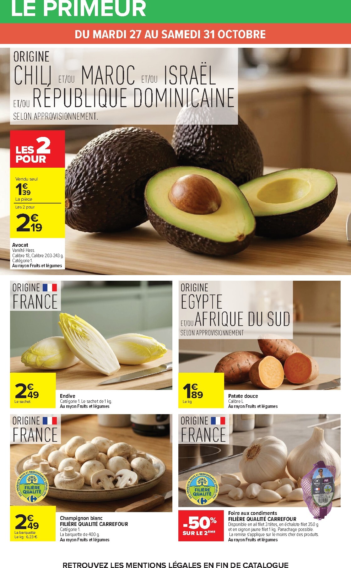 carrefour - Flyer Carrefour pour la semaine prochaine du du mardi 27/10/2026 au du lundi 09/11/2026 - page: 28