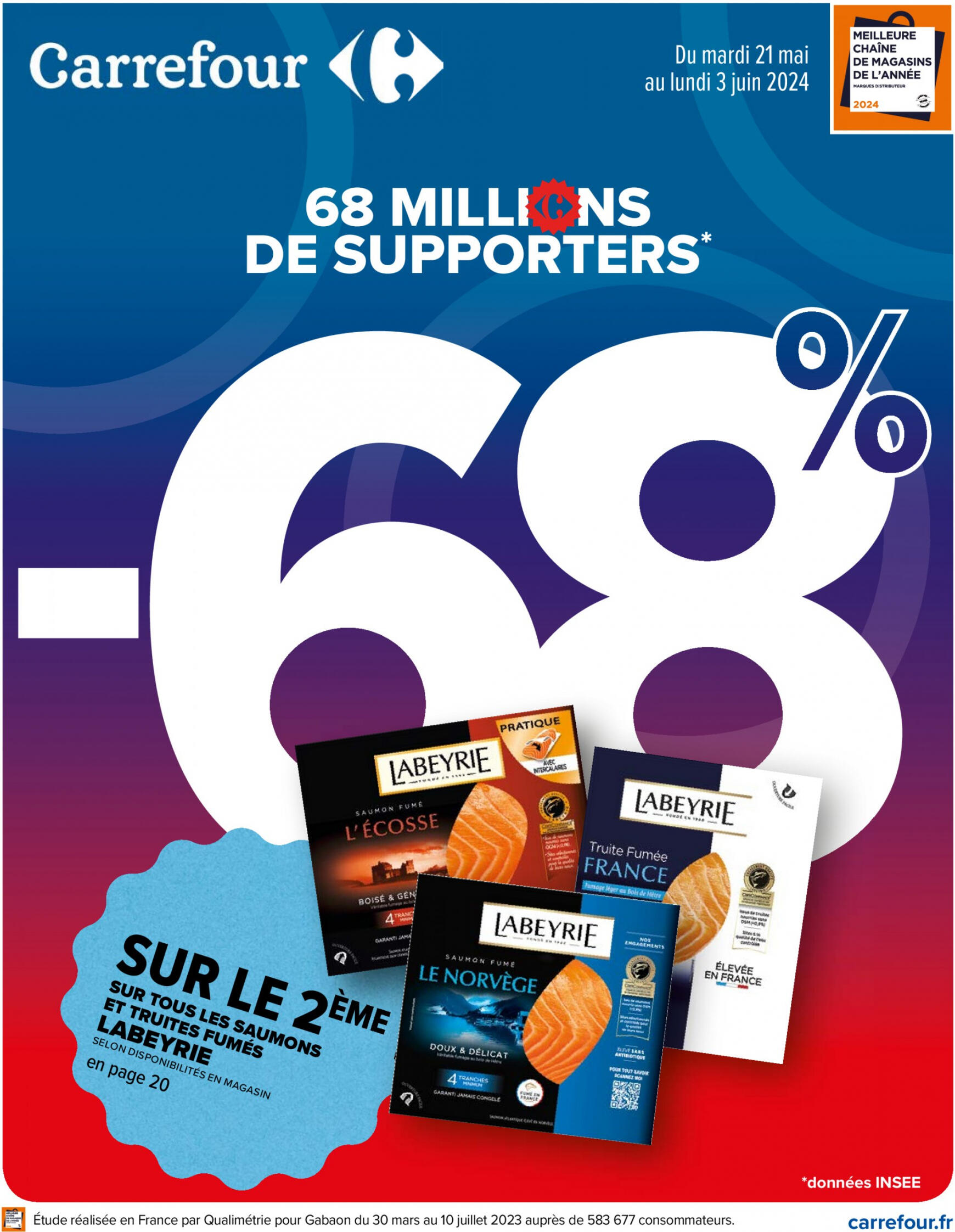 carrefour - Prospectus Carrefour - 68 Millions de Supporters actuel 21.05. - 03.06.