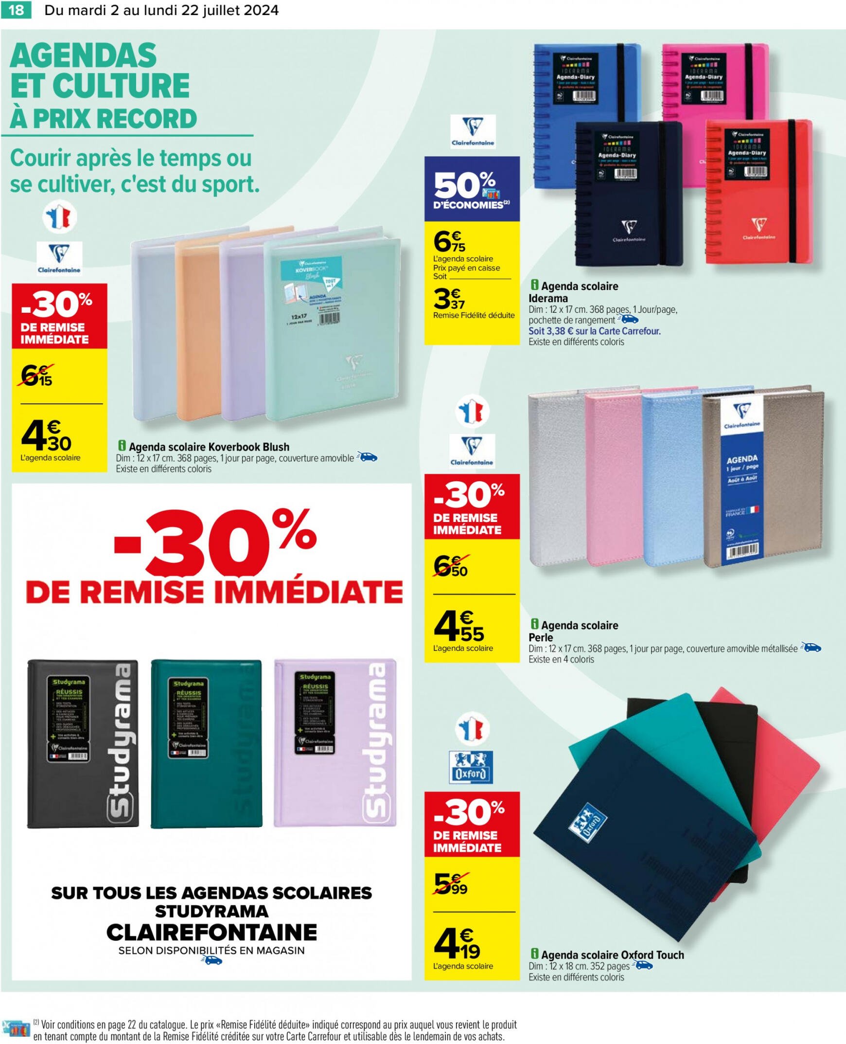 carrefour - Prospectus Carrefour - La Rentrée de tous lees Records actuel 02.07. - 22.07. - page: 20