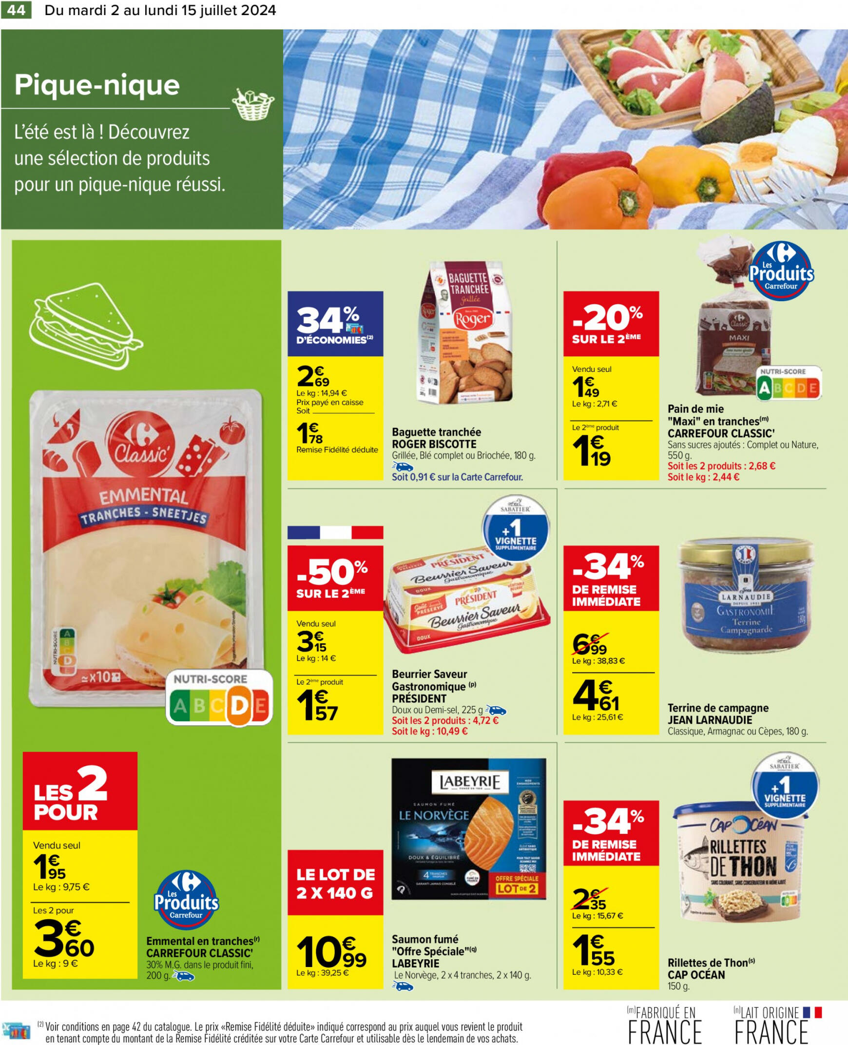 carrefour - Prospectus Carrefour actuel 02.07. - 15.07. - page: 46