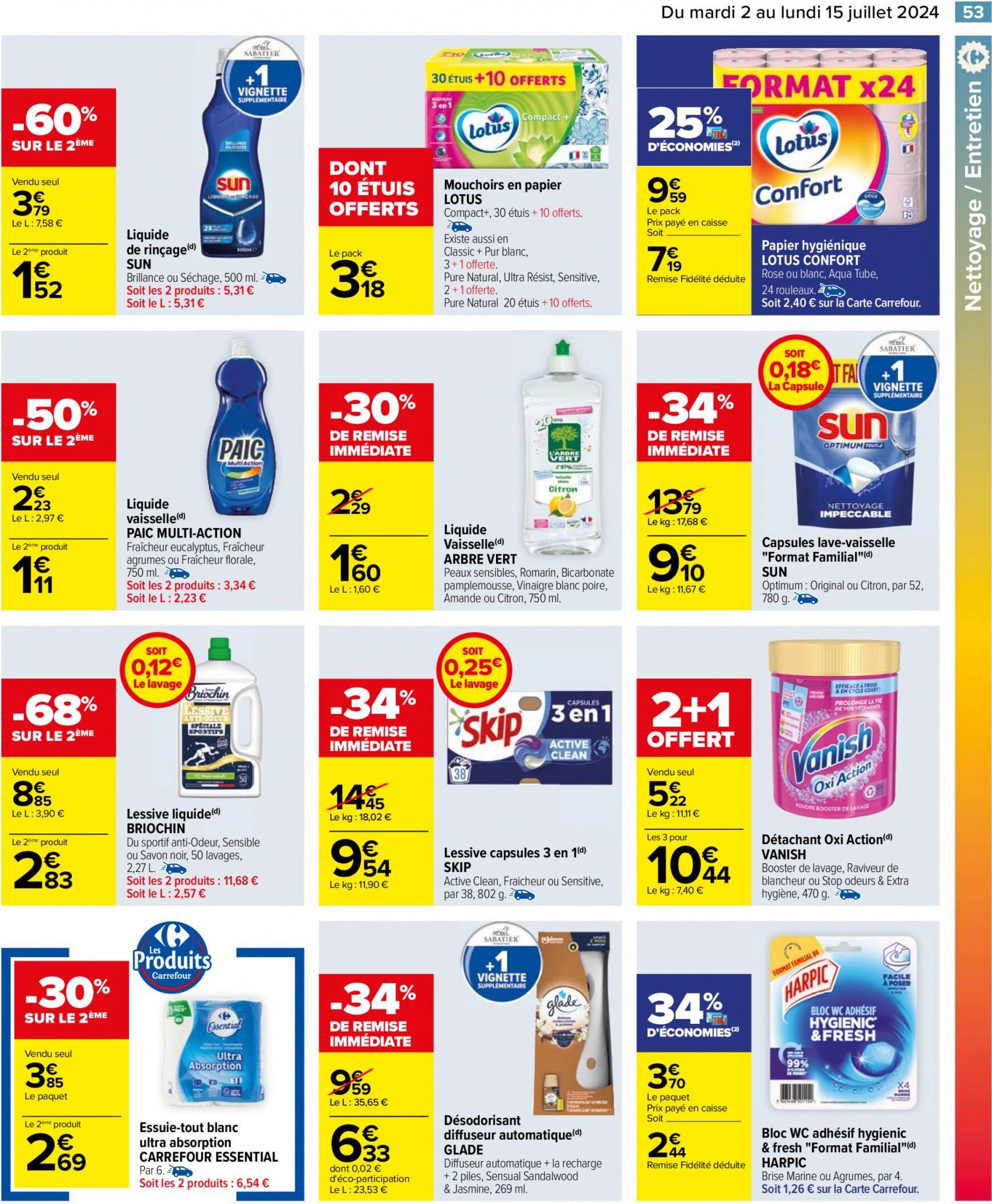 carrefour - Prospectus Carrefour actuel 02.07. - 15.07. - page: 55