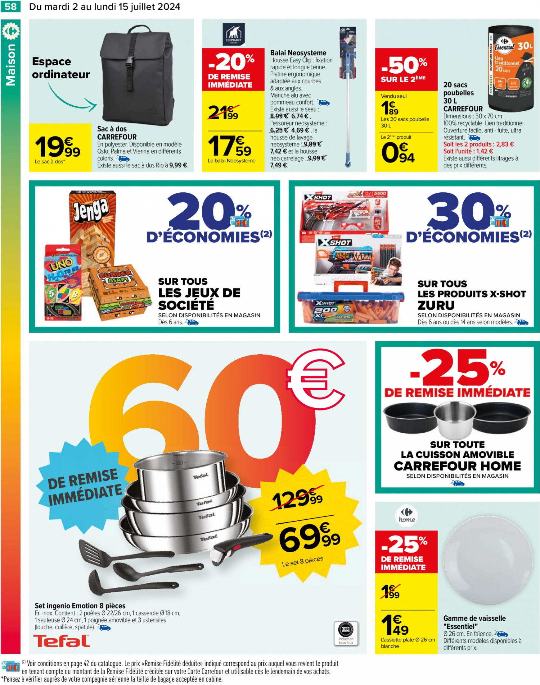 carrefour - Prospectus Carrefour actuel 02.07. - 15.07. - page: 60