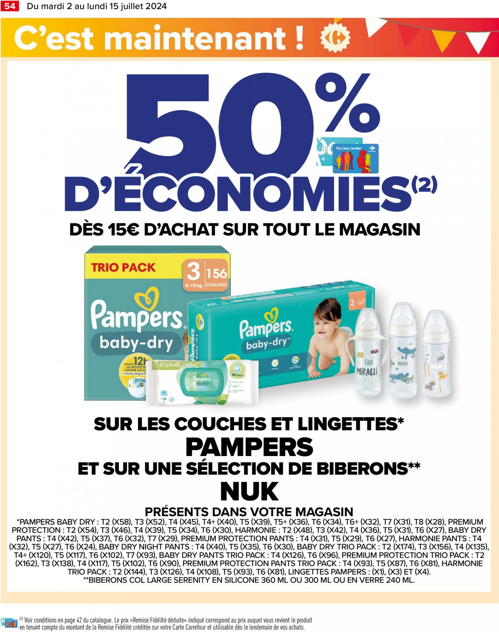 carrefour - Prospectus Carrefour actuel 02.07. - 15.07. - page: 56