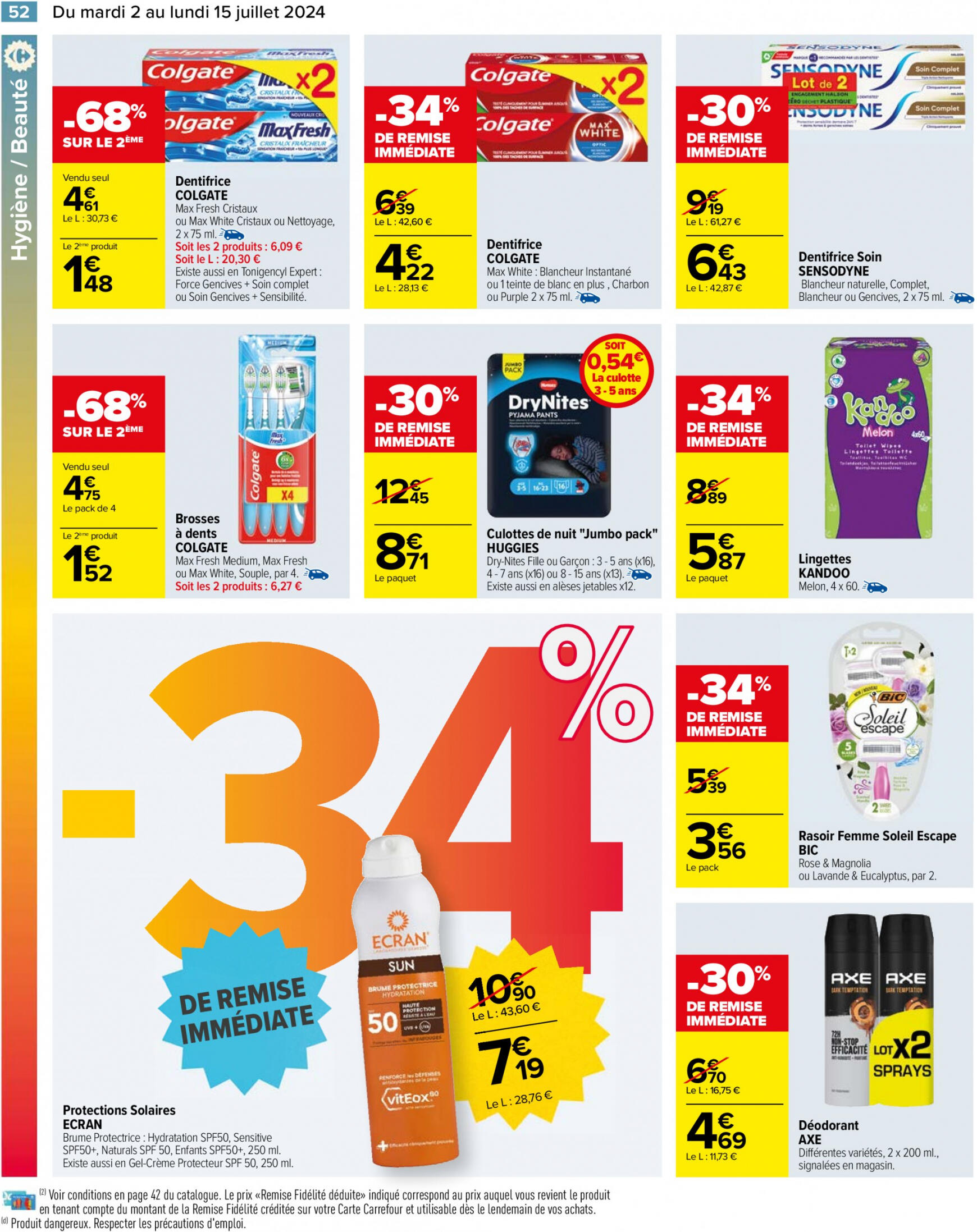 carrefour - Prospectus Carrefour actuel 02.07. - 15.07. - page: 54