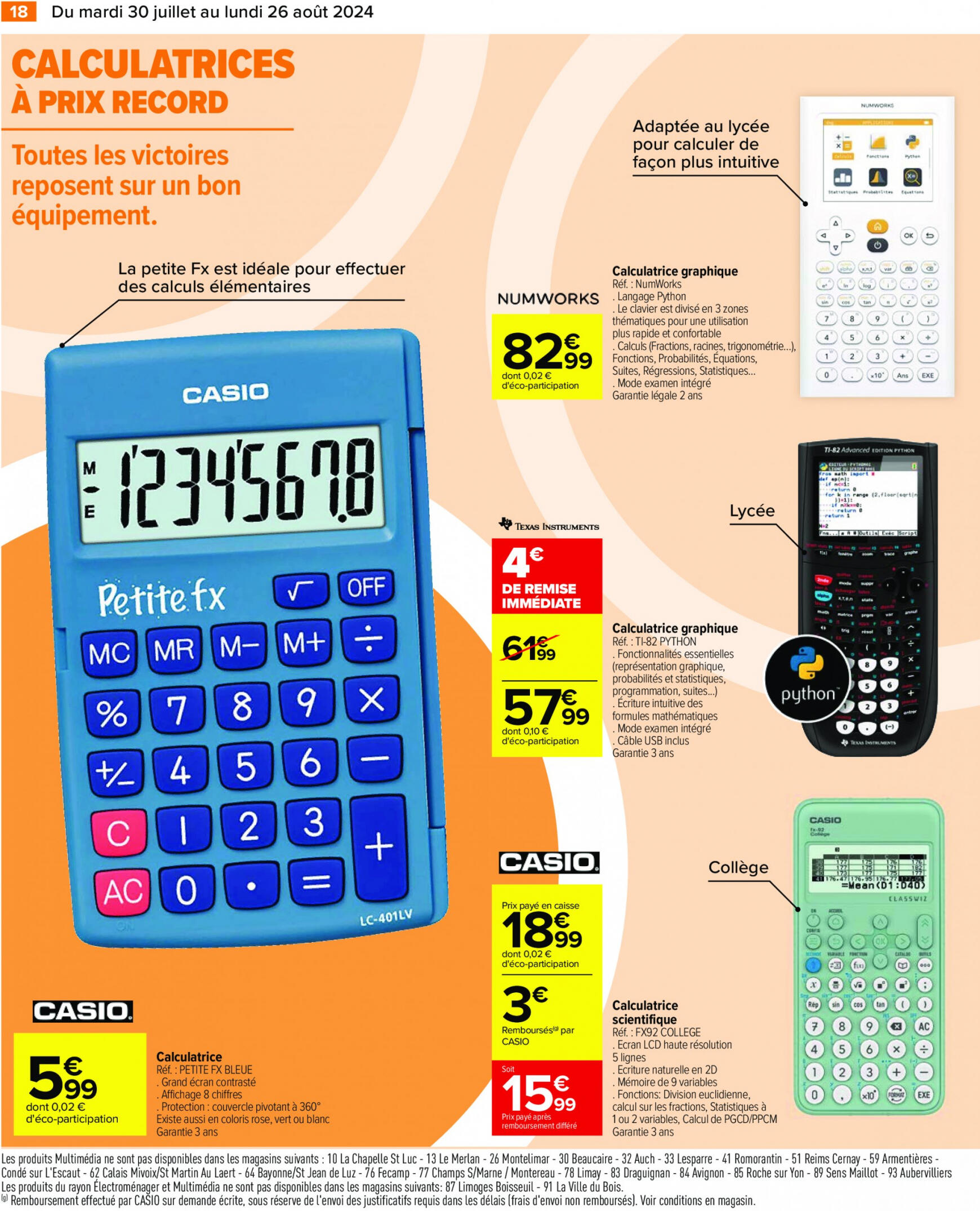 carrefour - Prospectus Carrefour - La Rentrée de Tous lés Records actuel 30.07. - 26.08. - page: 20