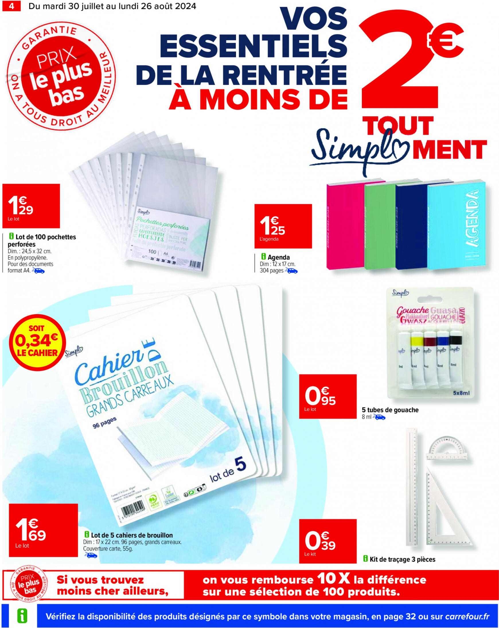 carrefour - Prospectus Carrefour - La Rentrée de Tous lés Records actuel 30.07. - 26.08. - page: 6